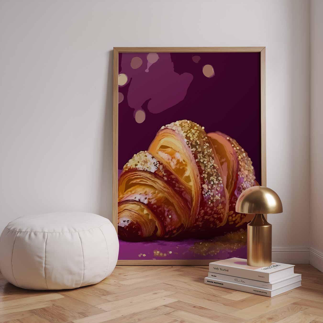 Croissant Droom Poster-WallArtistic