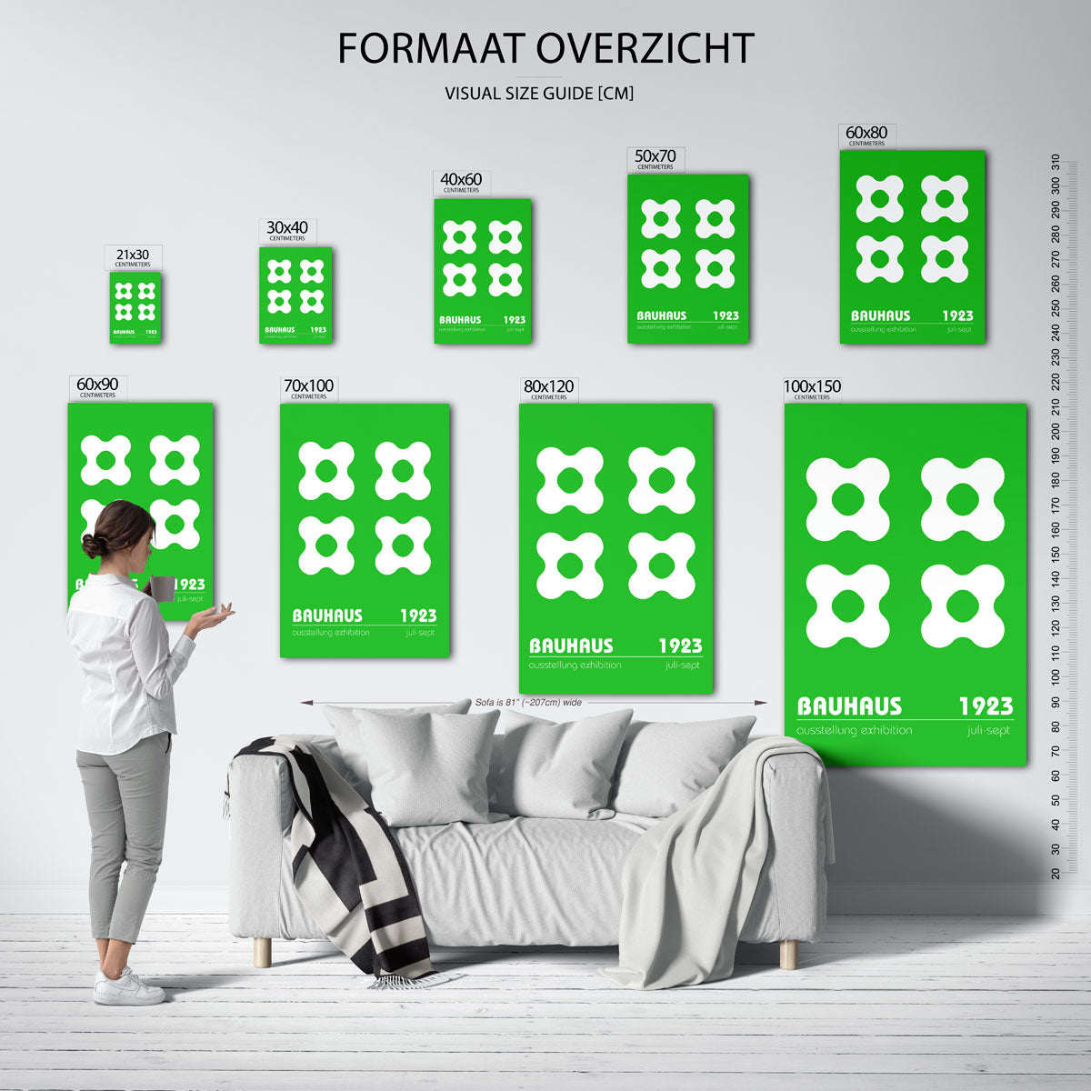 Vormen en vlakken Poster