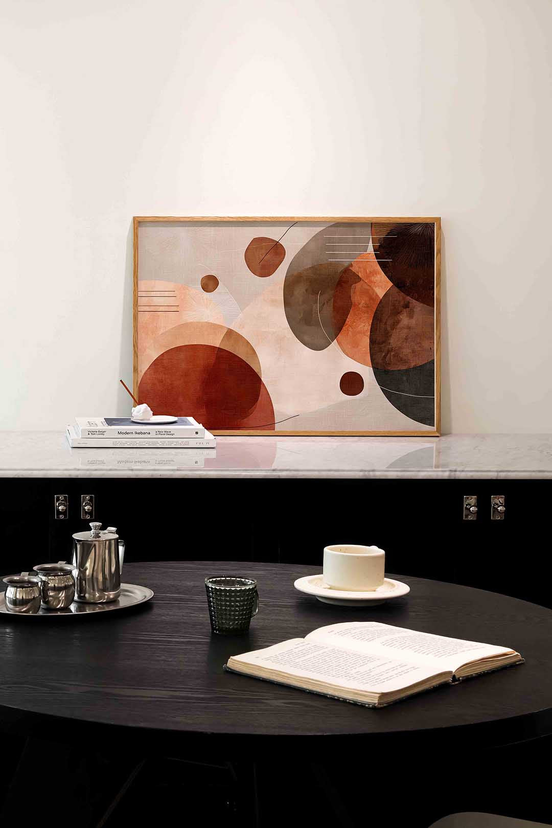 Abstracte vormen Poster
