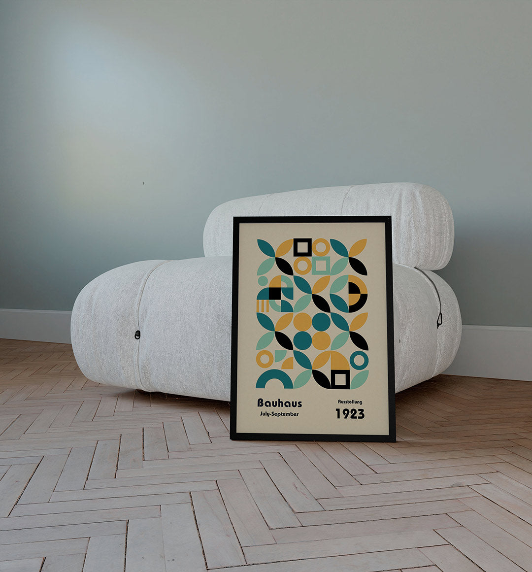 Vormritme en kleur Poster