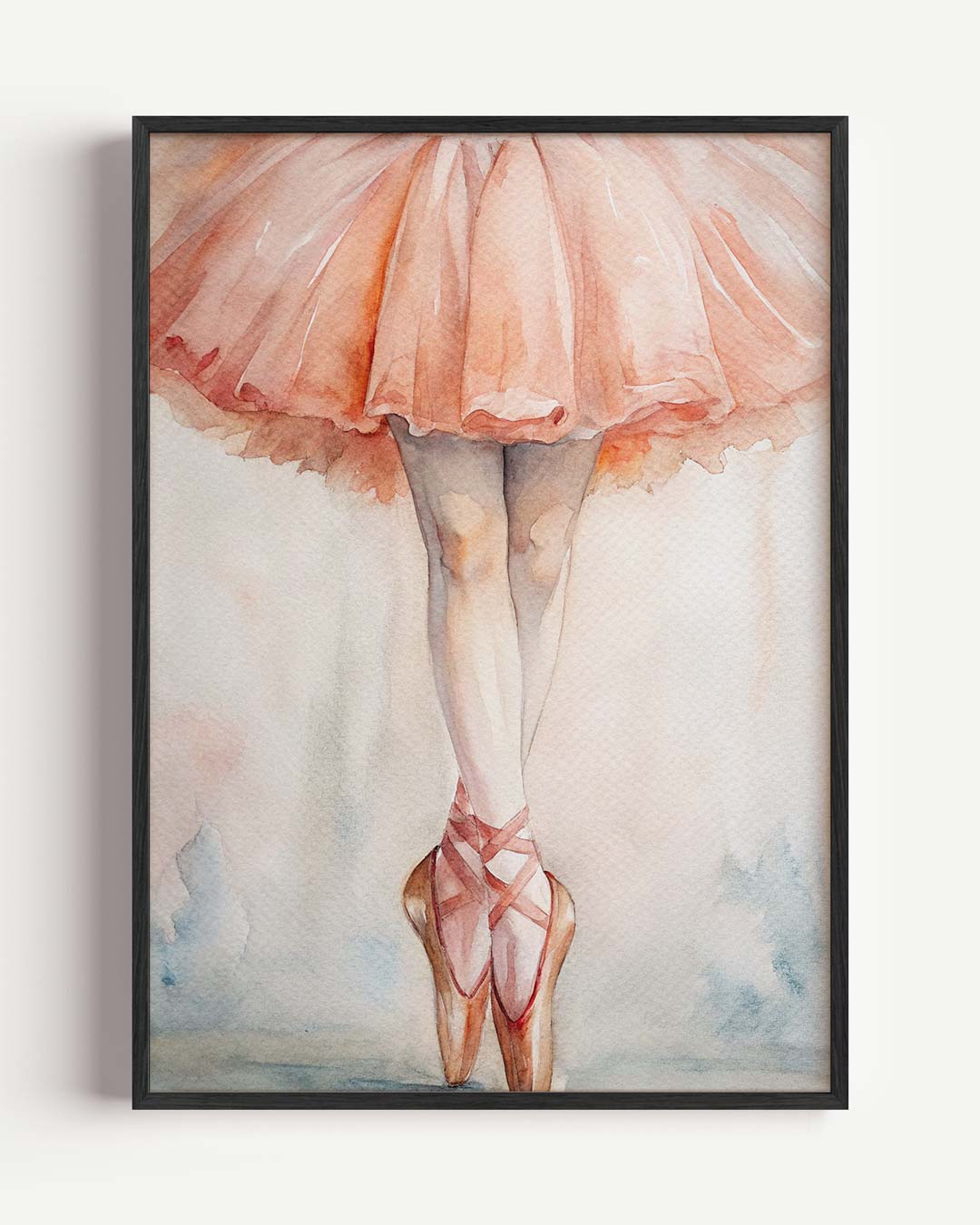 Elegante Ballerina Poster-WallArtistic