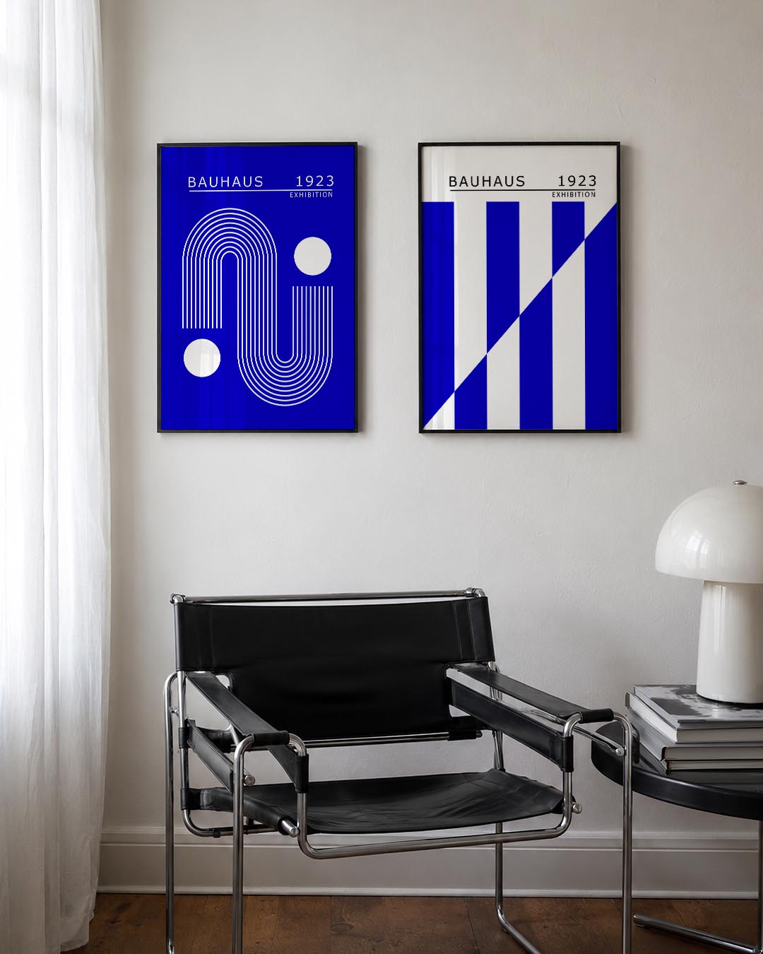 Lijnen en cirkelspel Posterset