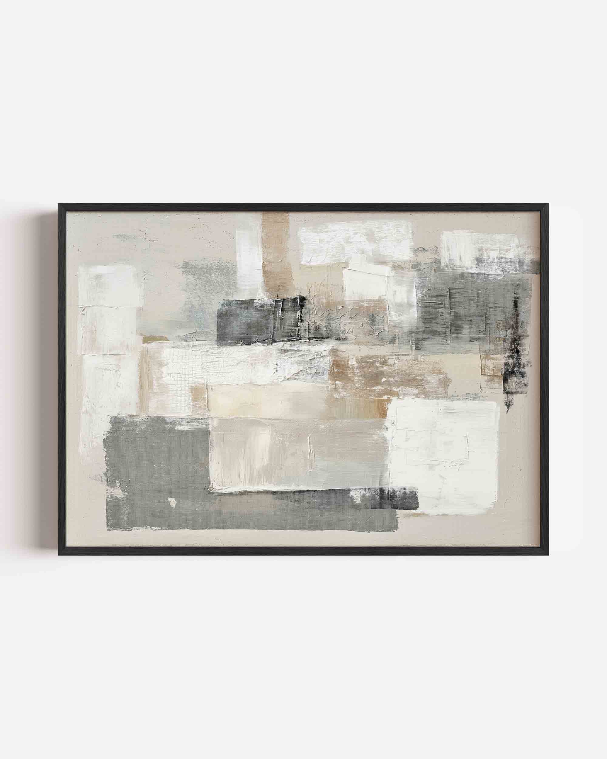 Abstracte vormen Poster