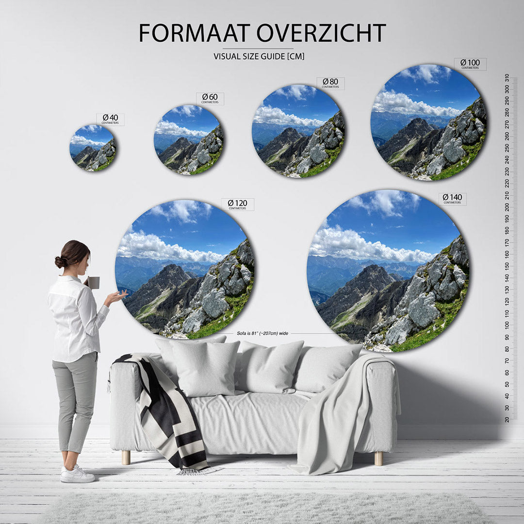 Berglandschap Muurcirkel