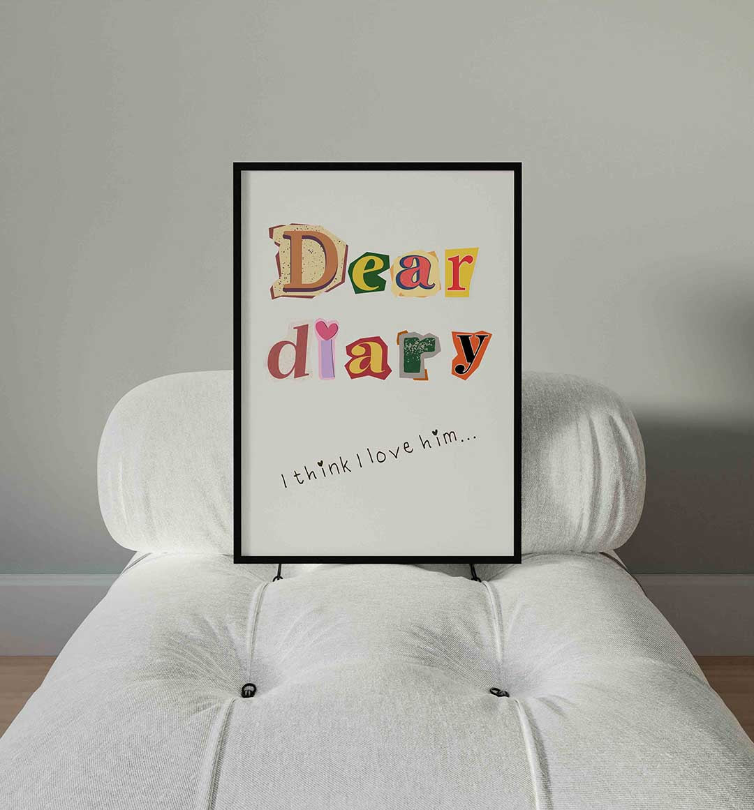 Dear diary Poster