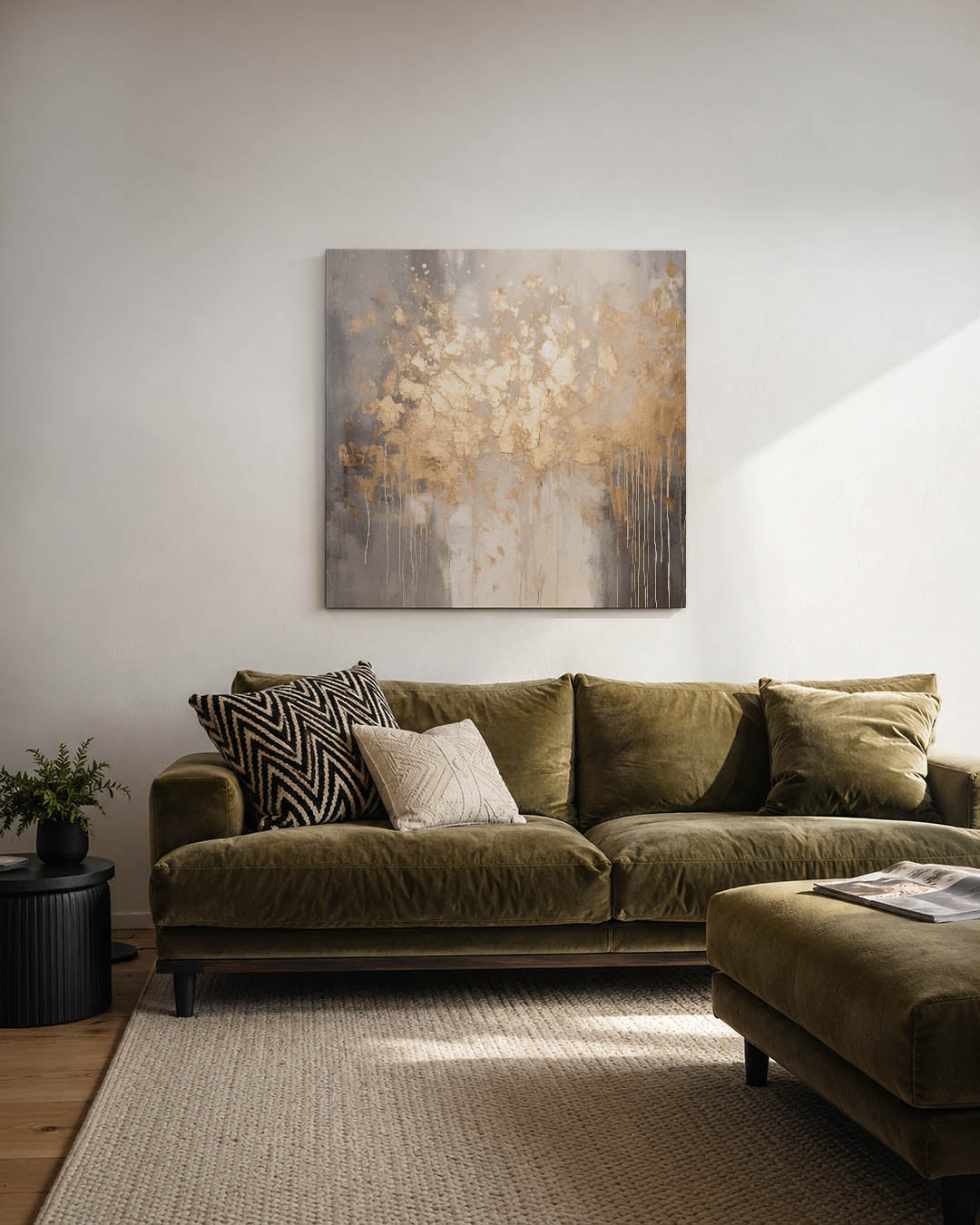 Gouden verval Kunstwerk
