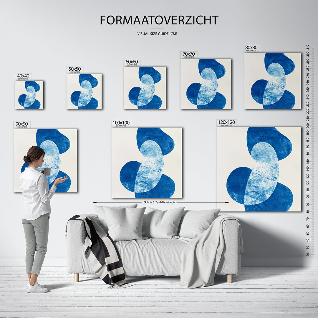 Organische vormen Kunstwerk