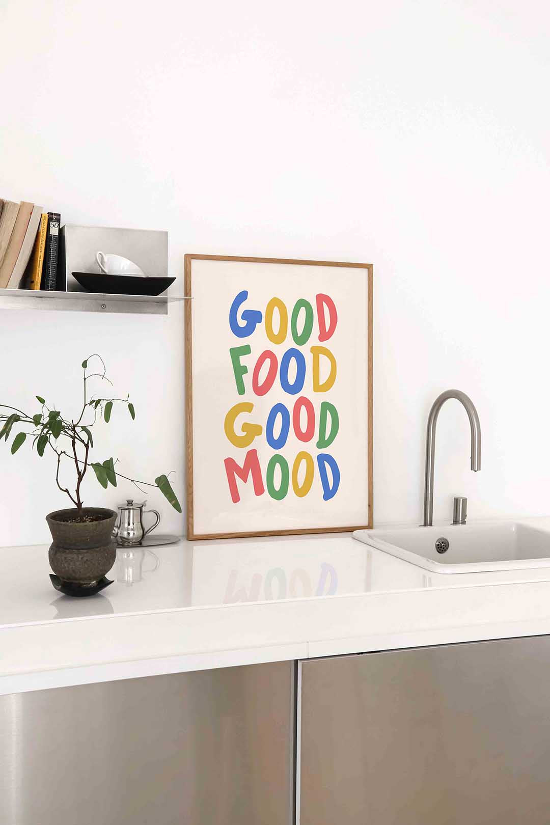 Good food good mood Poster