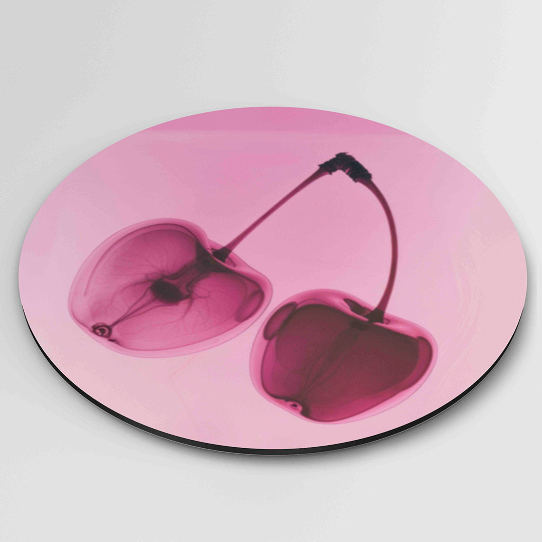 Kersen in roze Muurcirkel