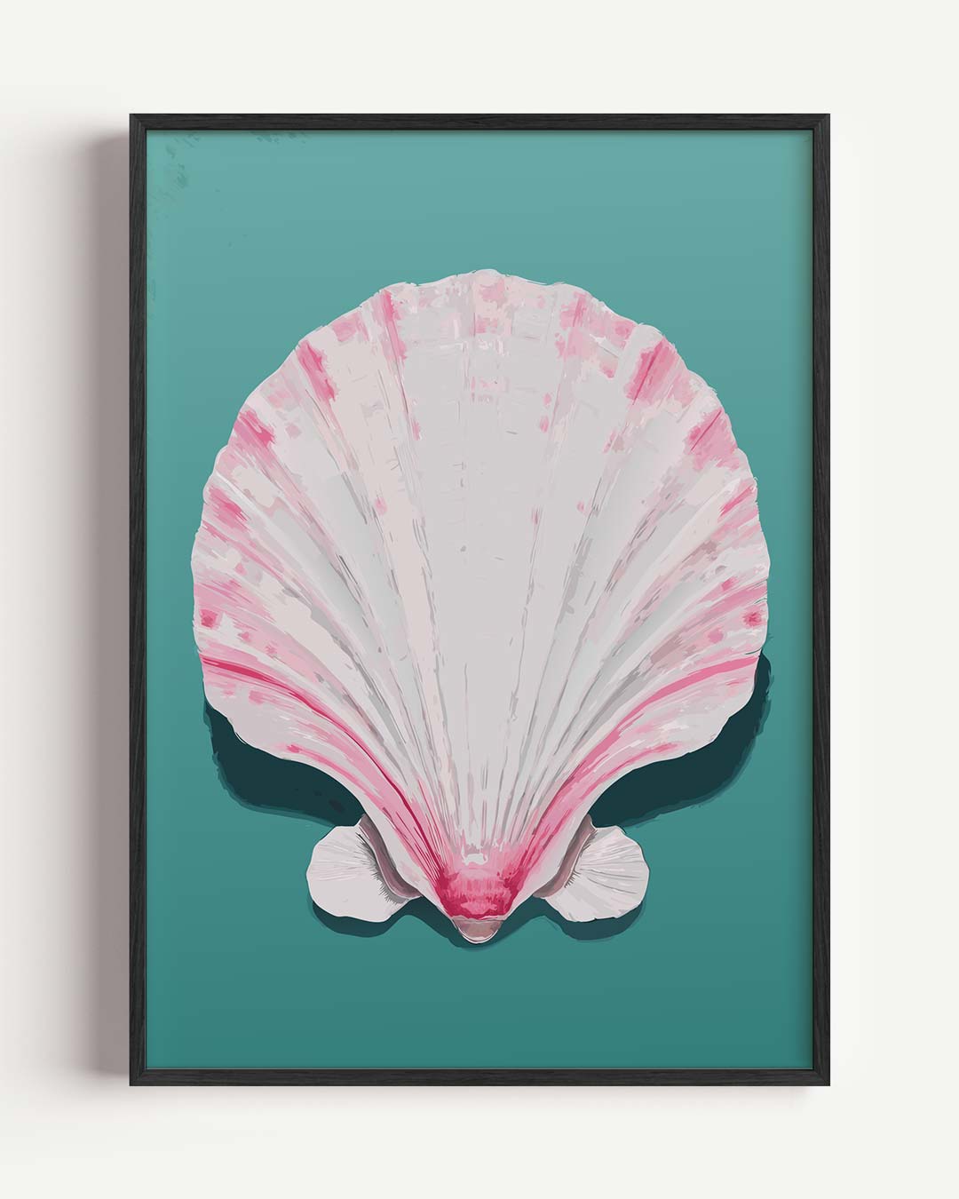 Schelp in Pastel Poster-WallArtistic