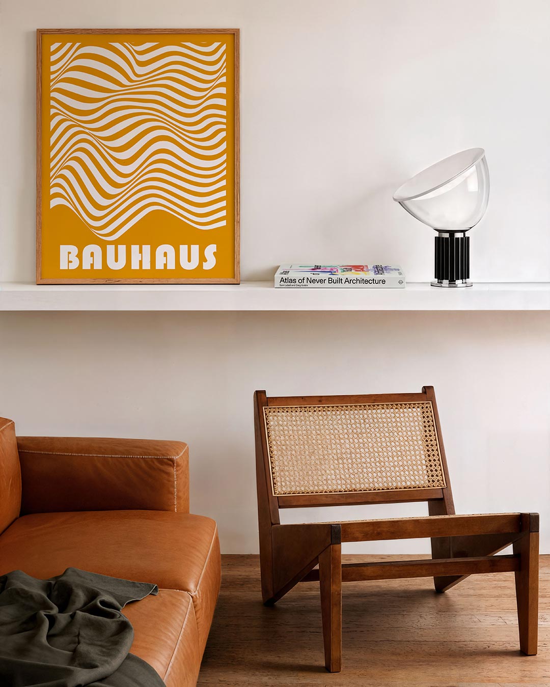 Golvend lijnenspel Poster