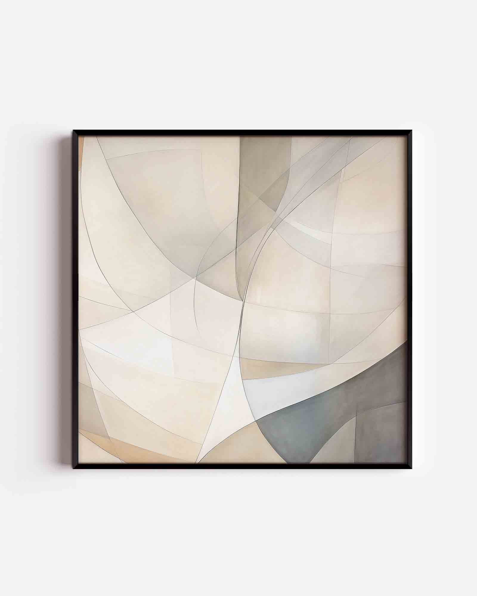 Abstracte vormen Poster