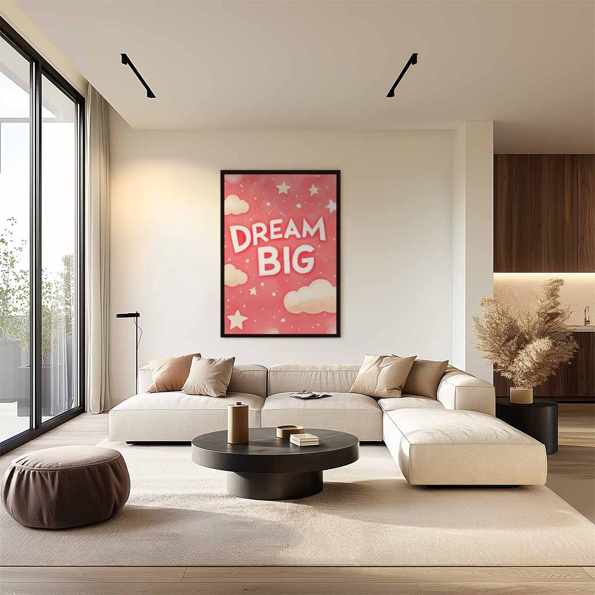Droom Groot Poster Kunstwerk-canvas-dibond-plexiglas-wanddecoratie-WallArtistic