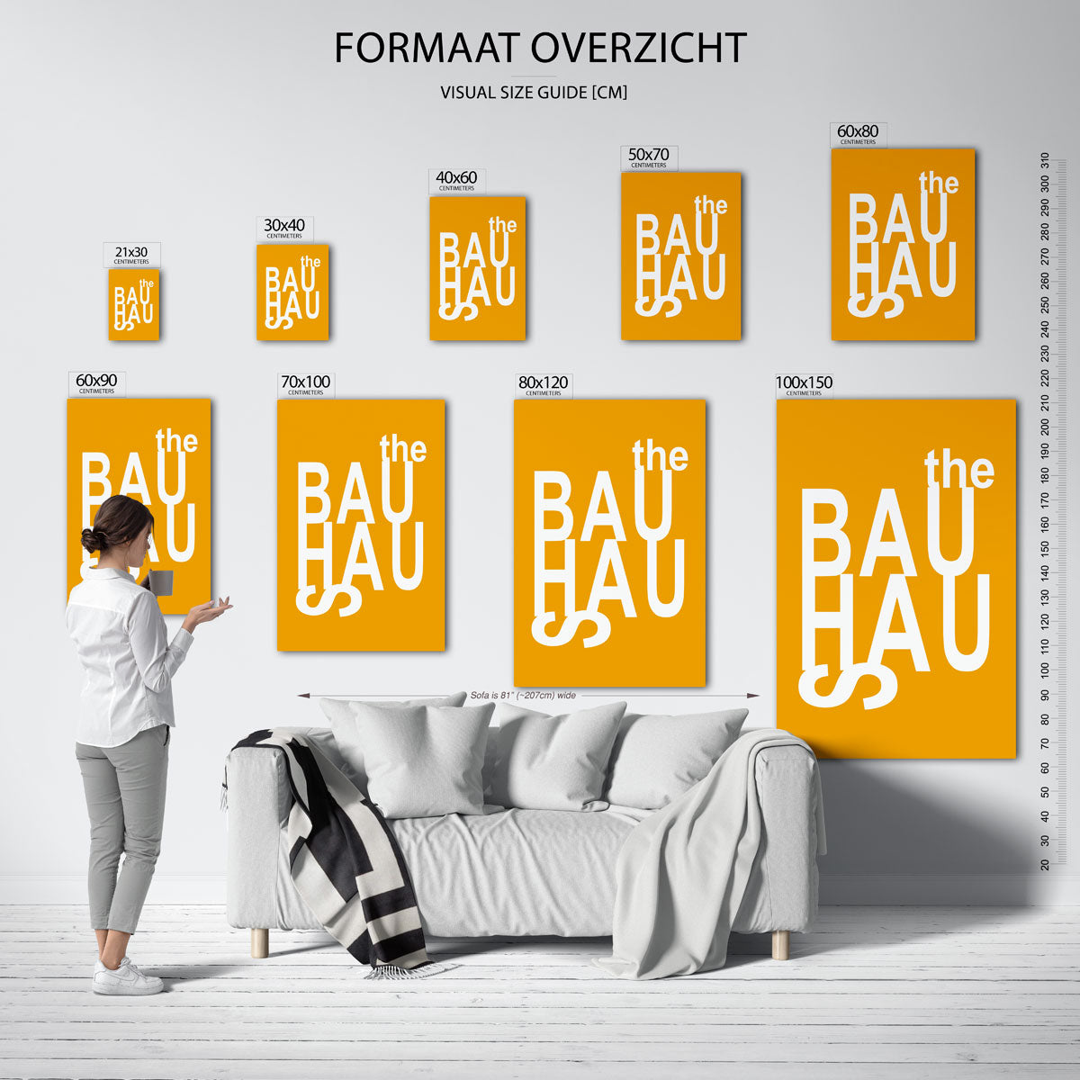Typografie en kleur Poster