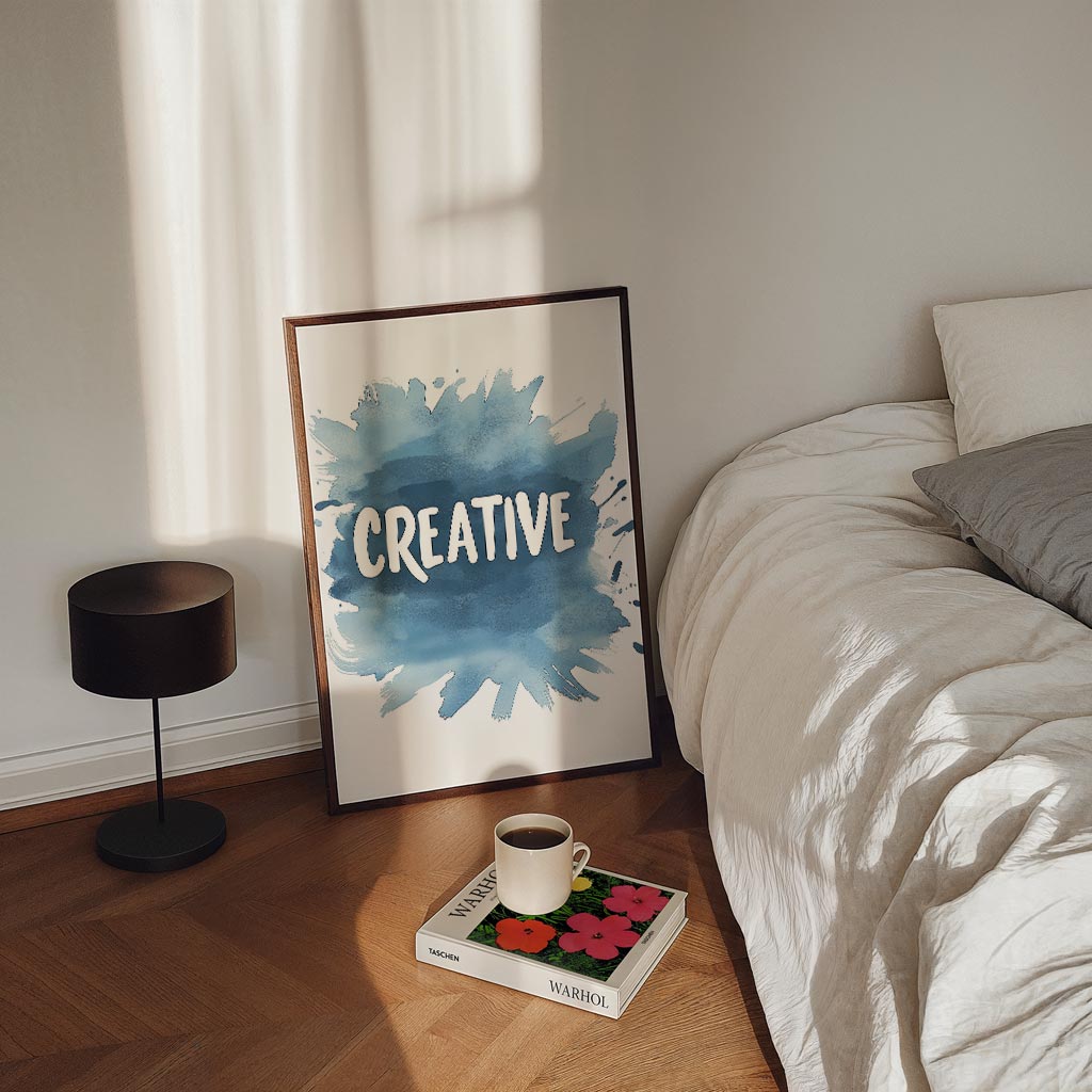Inspirerende Creativiteit Poster-WallArtistic