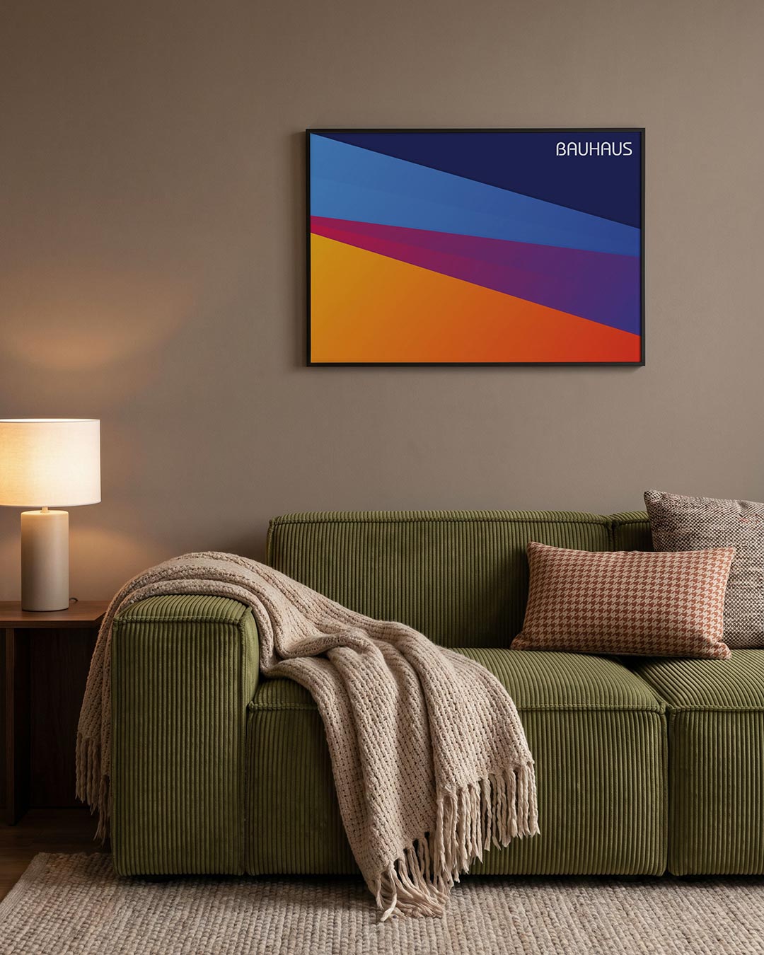 Vorm en kleurvlakken Poster