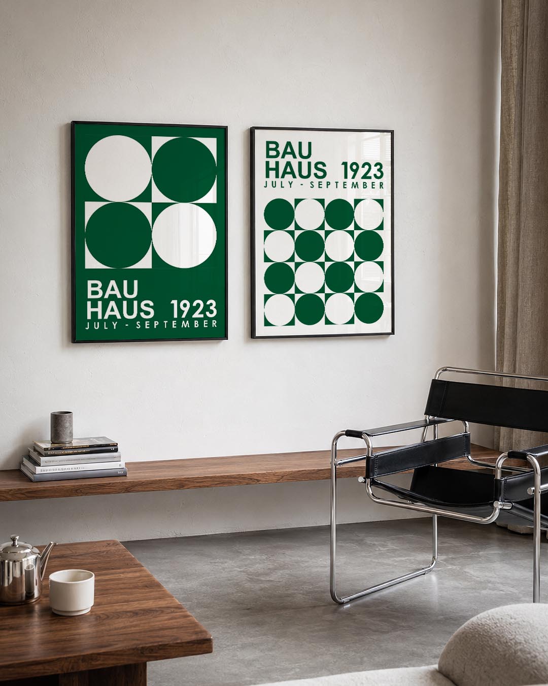 Cirkel en vierkant Posterset