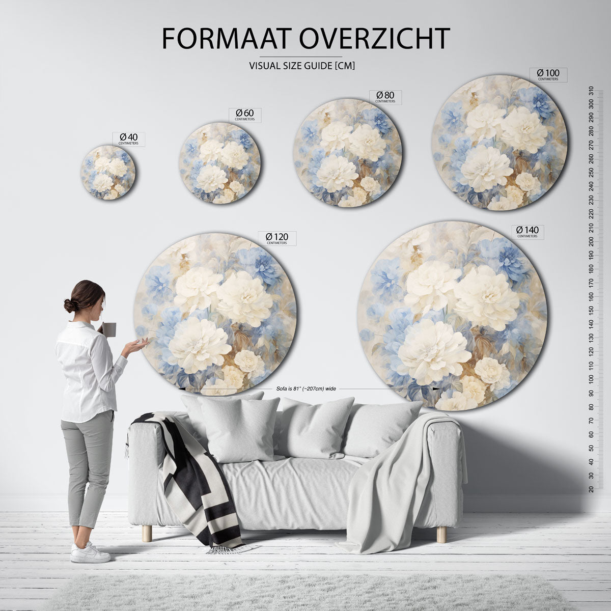 Bloemenpracht Muurcirkel