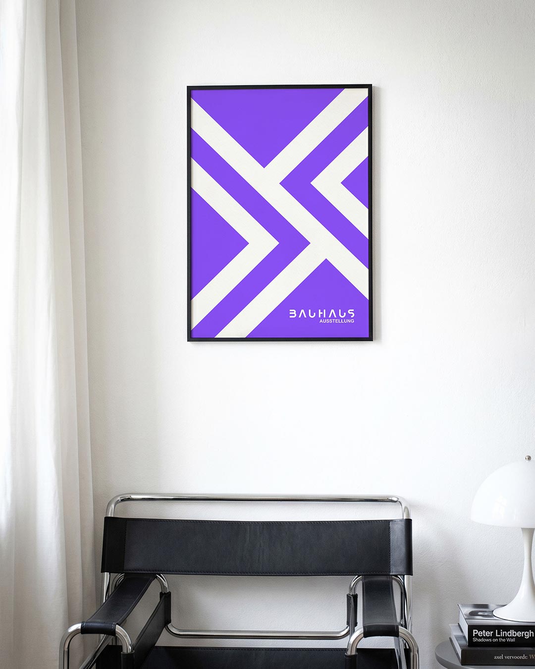 Lijnen en kleurvlakken Poster