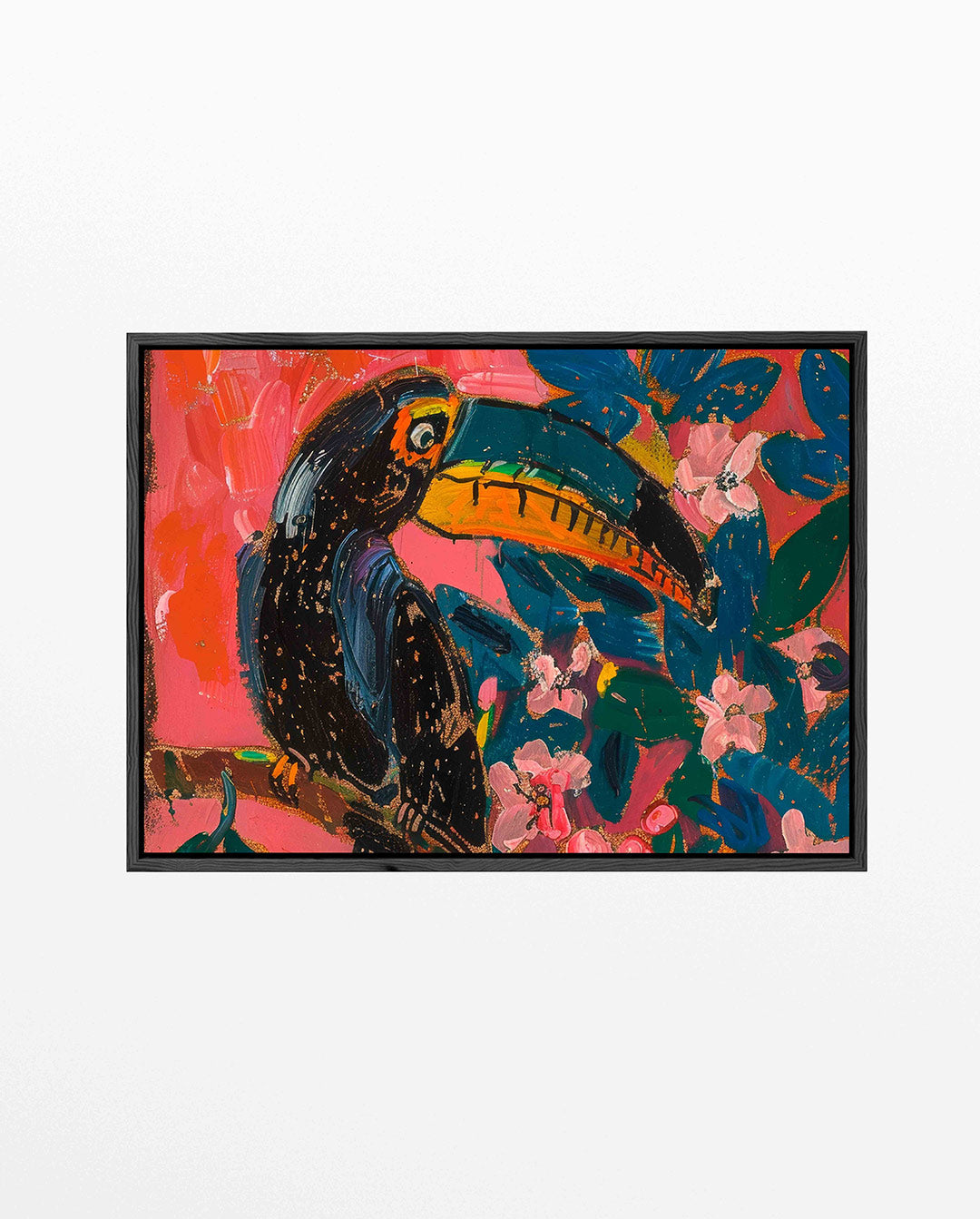 Vrolijke toekan Kunstwerk