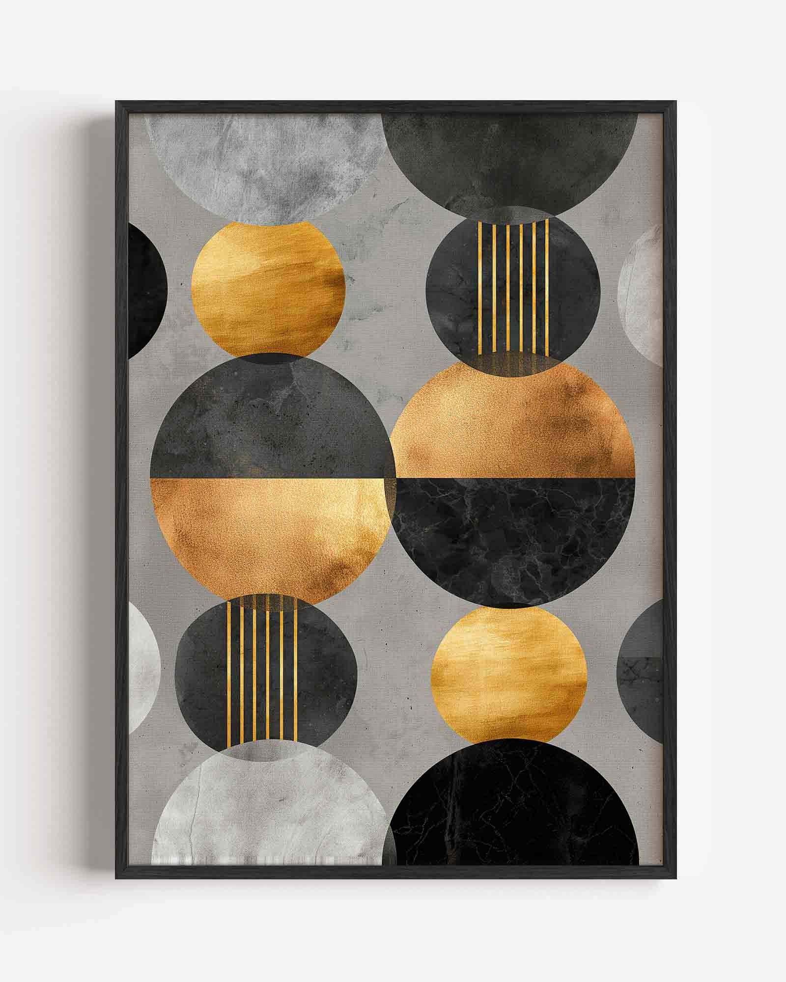 Cirkelpatroon Poster