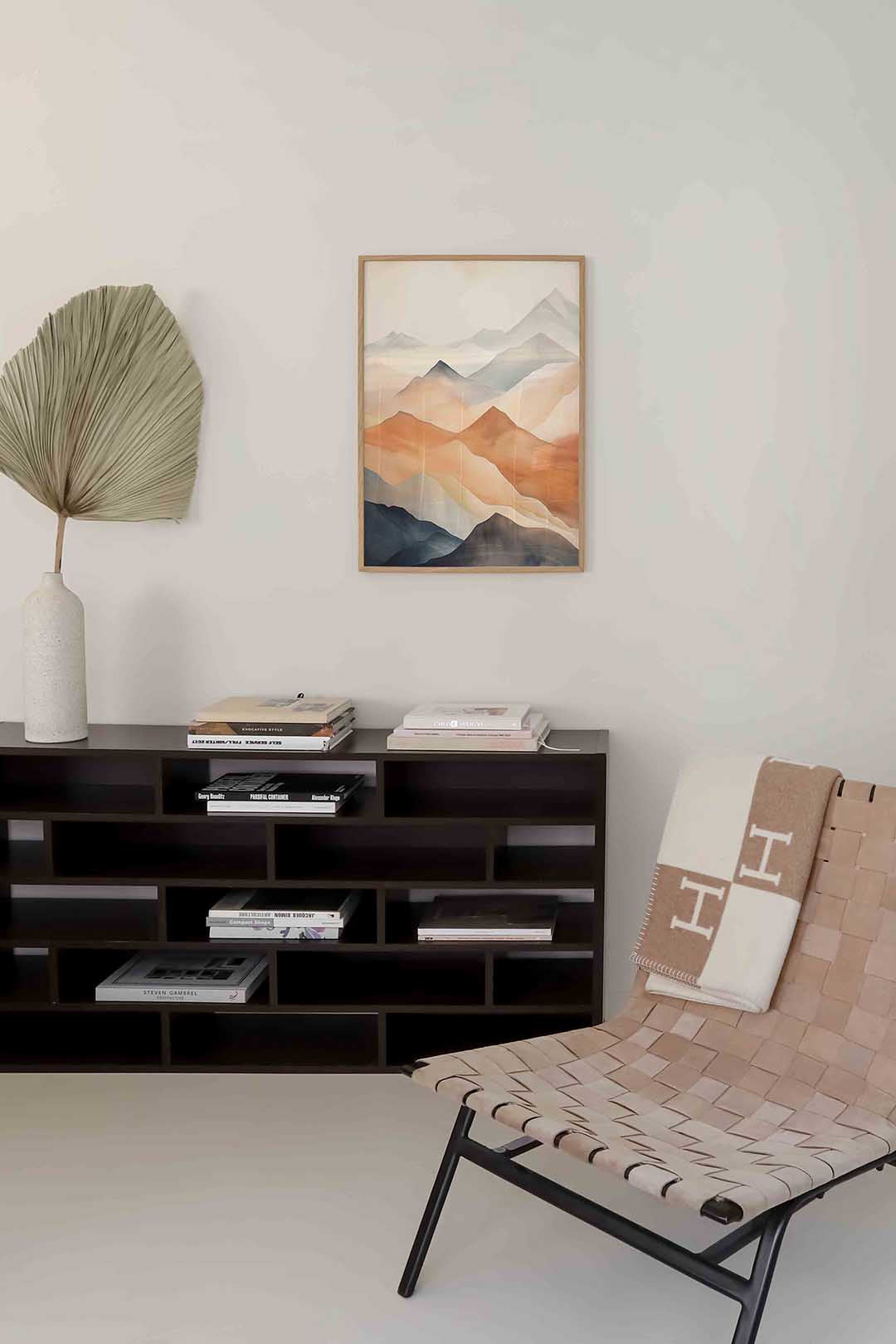 Berglandschap Poster