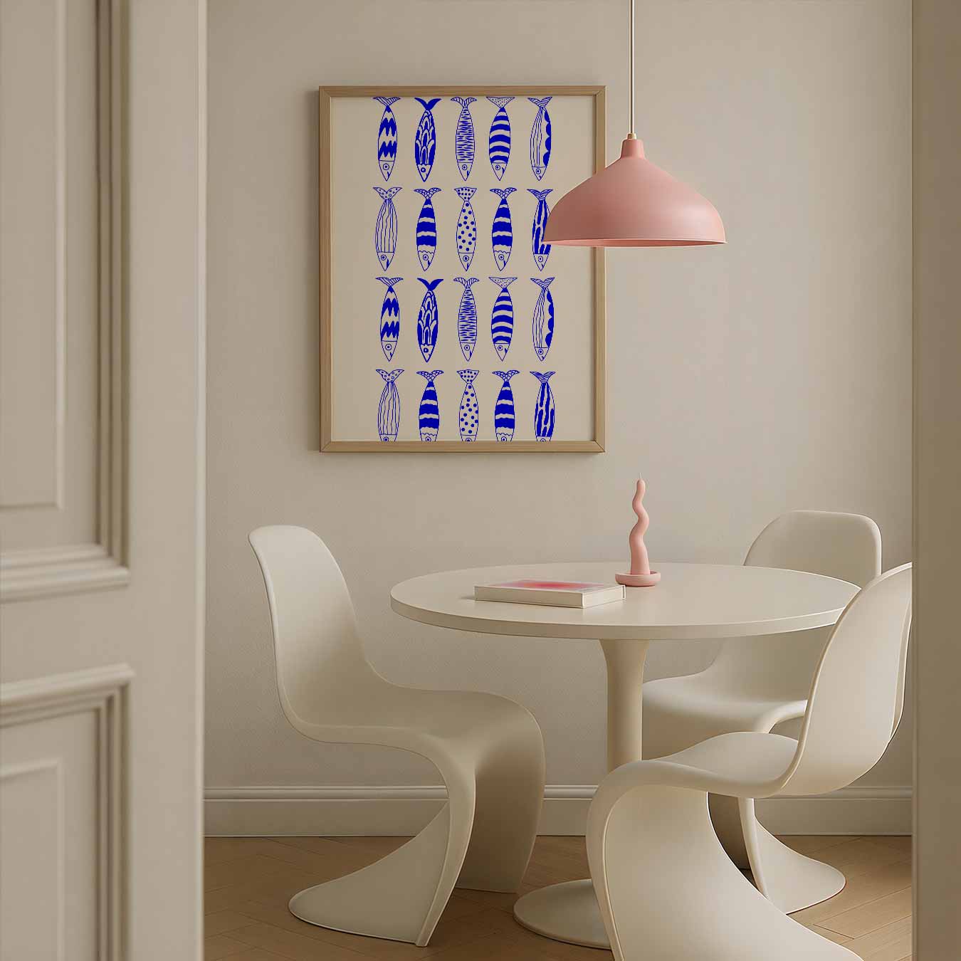 Vrolijke Visjes Wanddecoratie Poster-WallArtistic