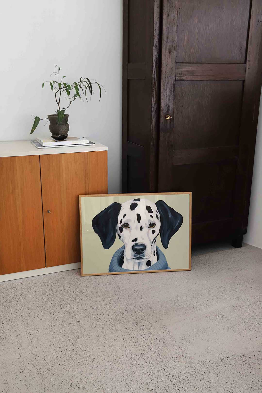 Dalmatier met trui Poster