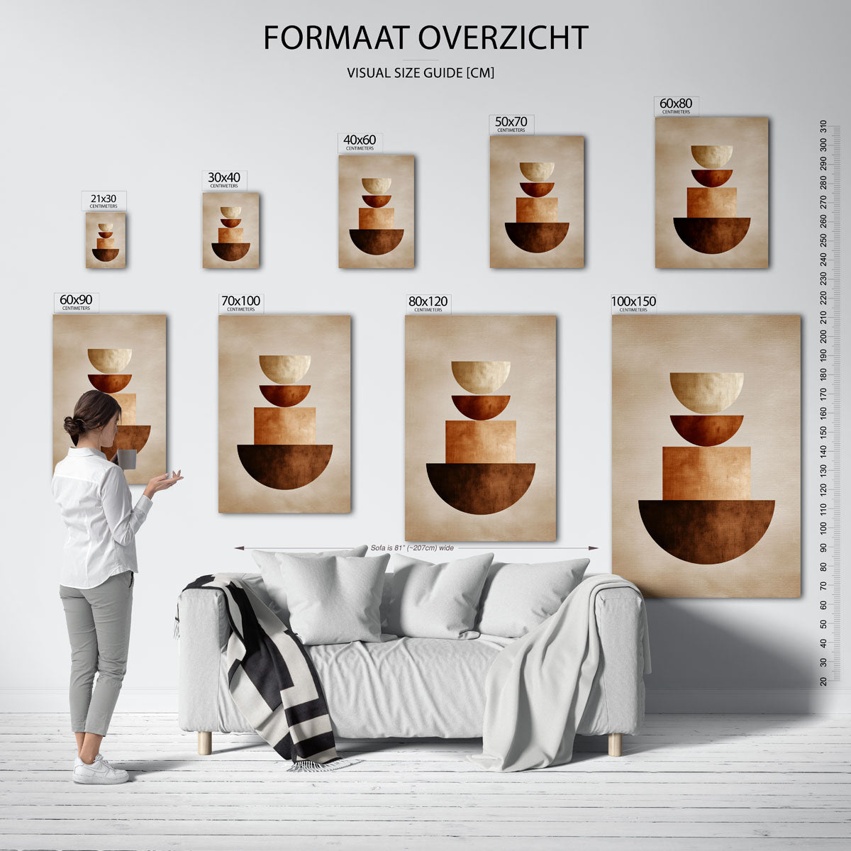 Geometrische vormen Poster
