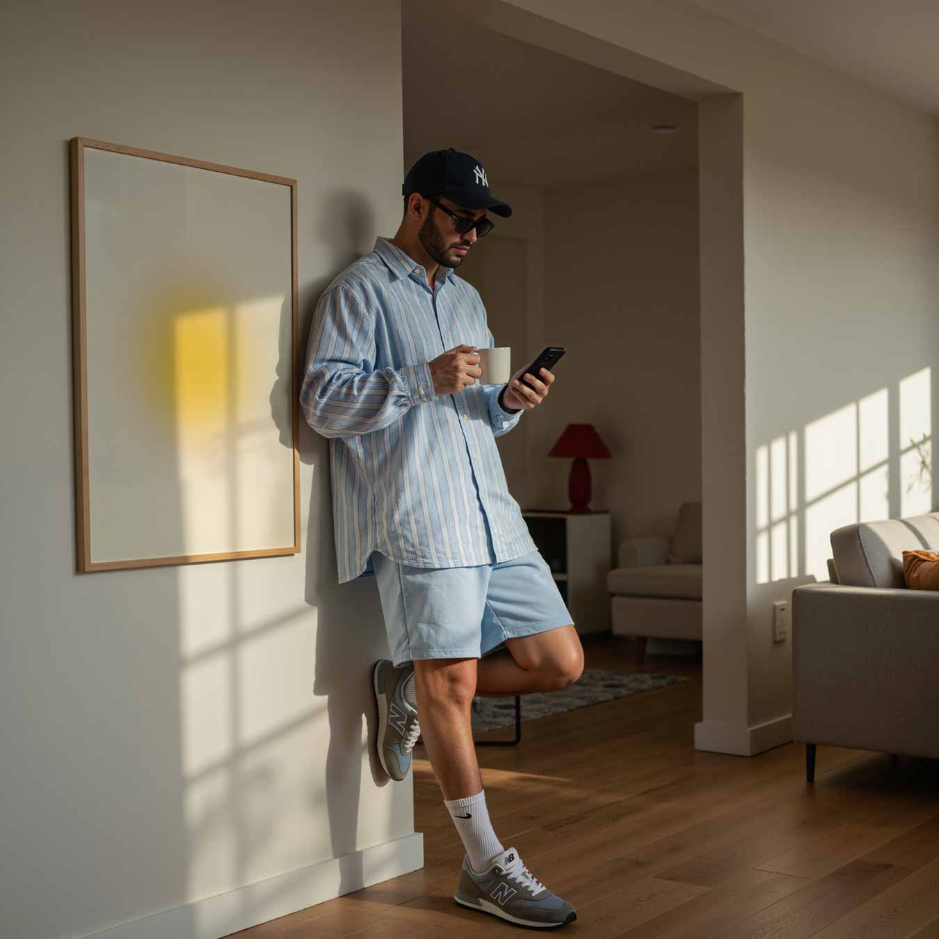 Stralende Zonsopgang Poster-WallArtistic