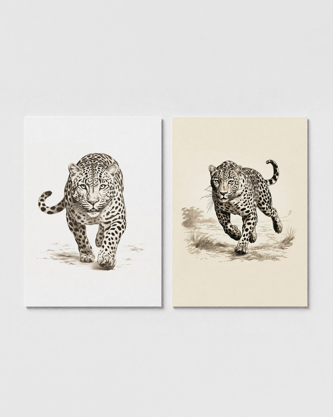 Dynamische dierenprint Posterset