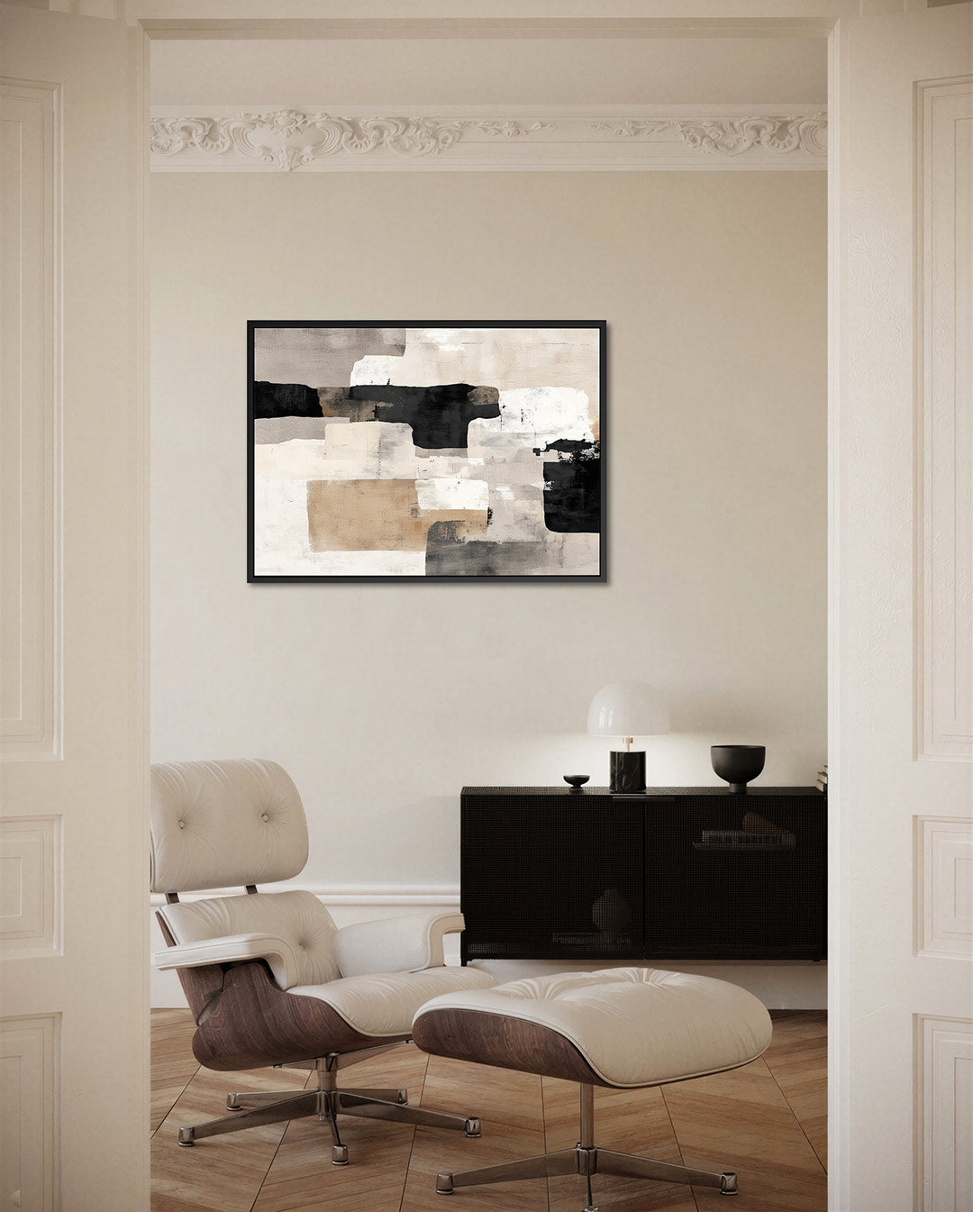 Geometrische vormen Kunstwerk