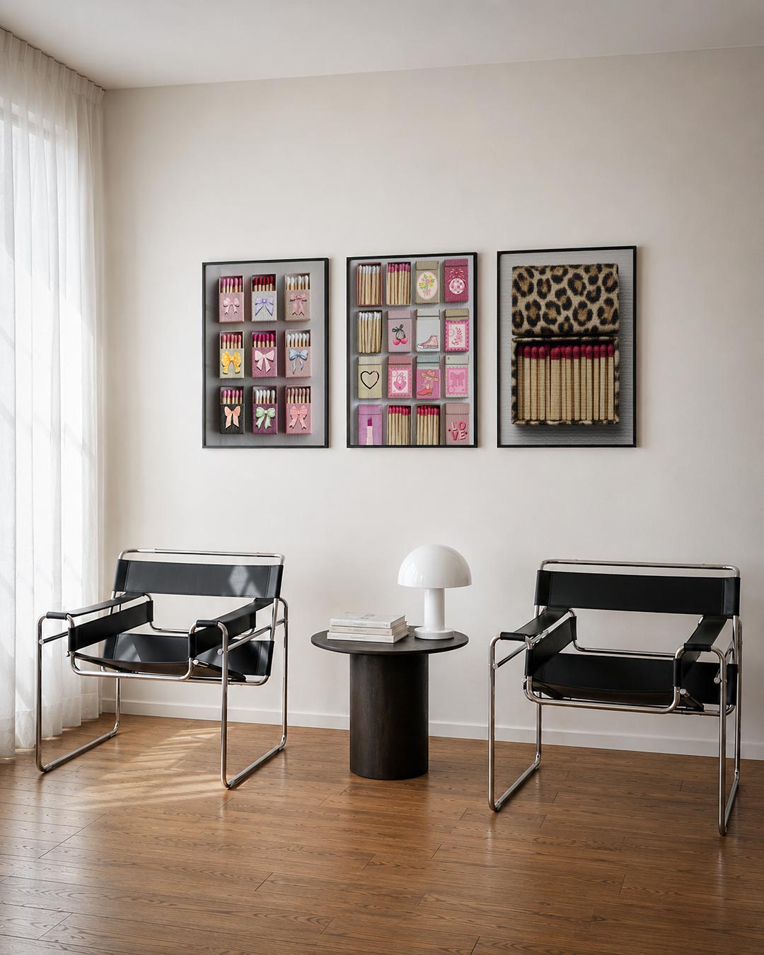 Strikjes en lucifers Posterset
