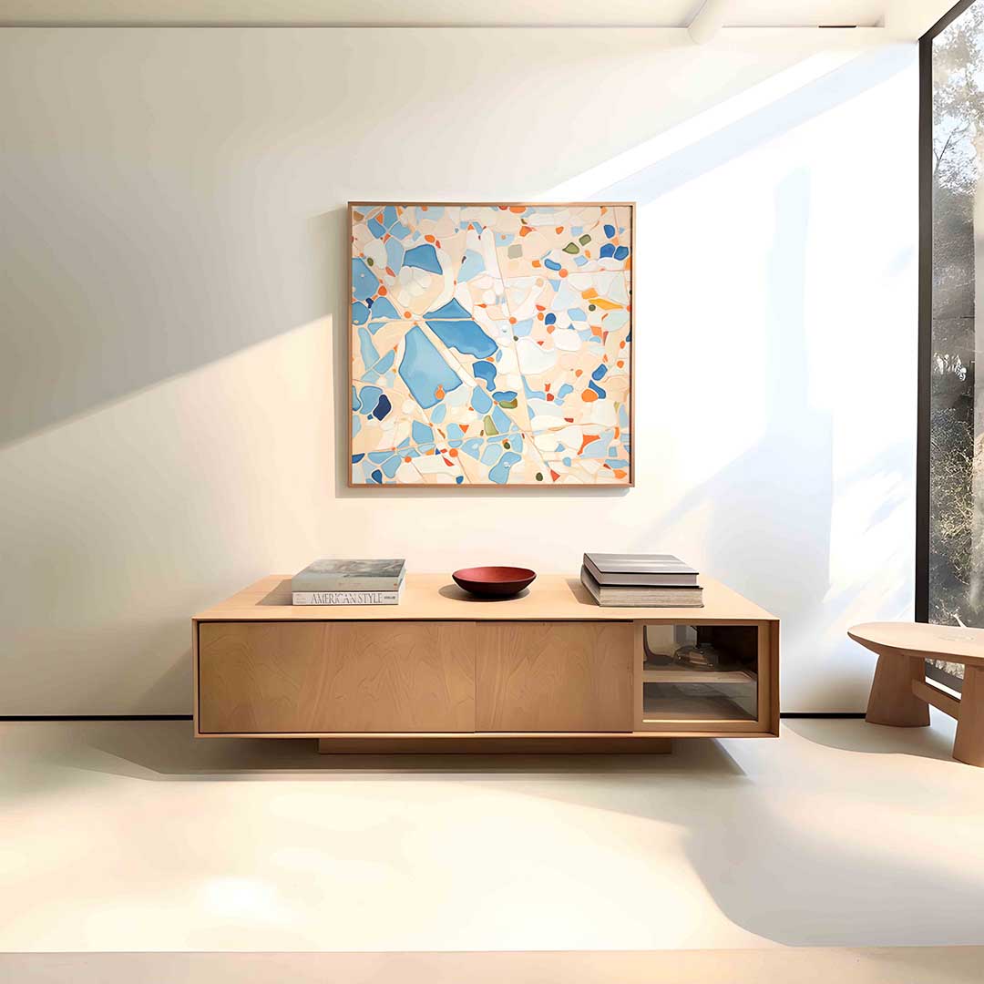 Abstracte vormen Poster