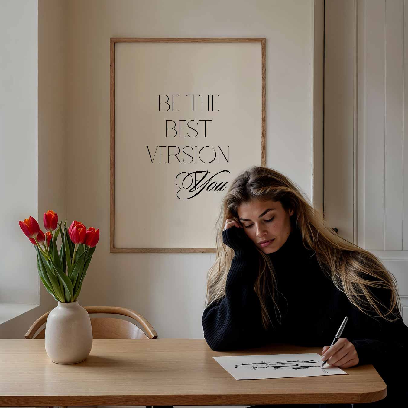 Inspirerende Motivatieposter-WallArtistic