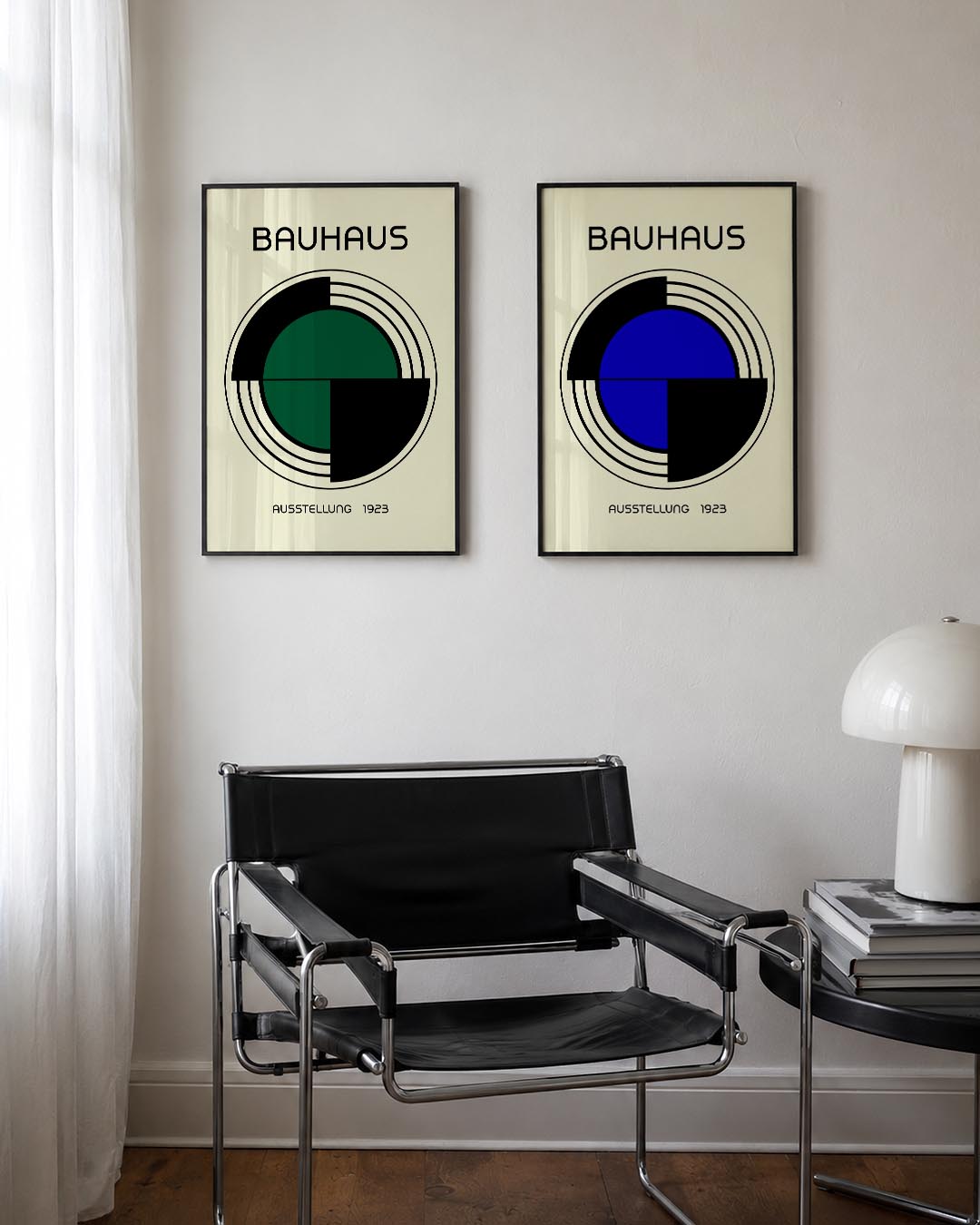 Cirkel en lijnen Posterset