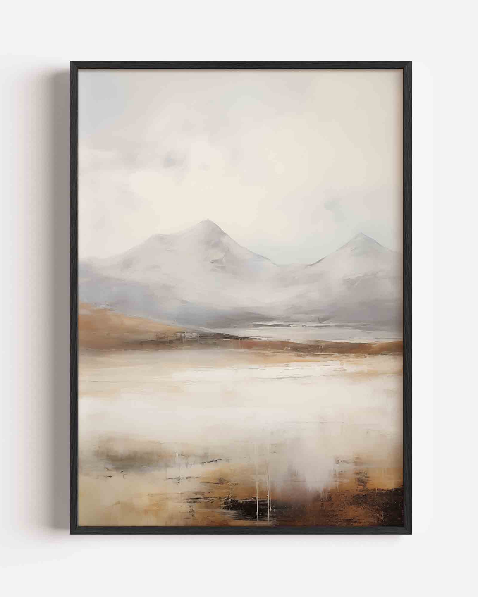 Berglandschap Poster