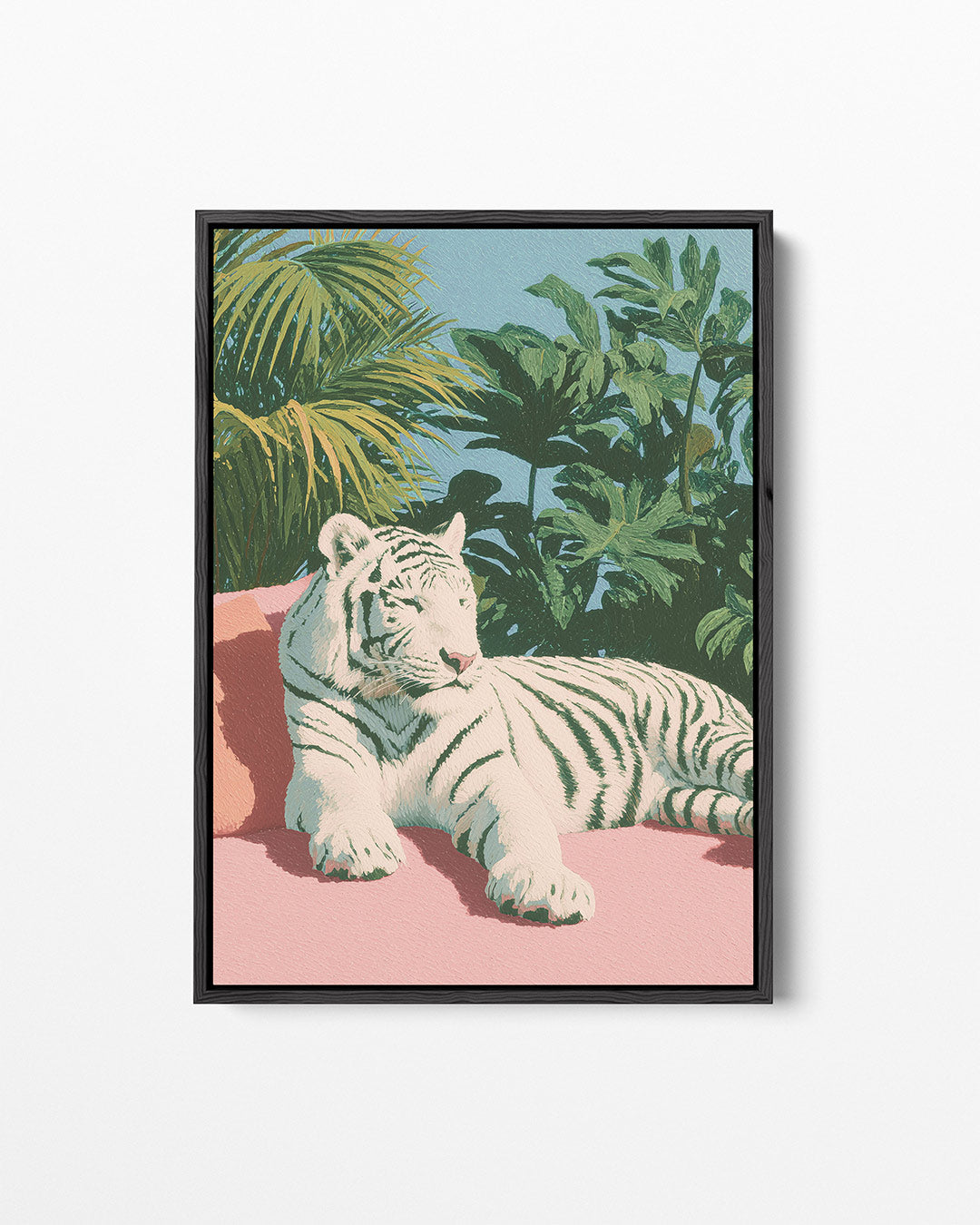 Tropische tijger Kunstwerk