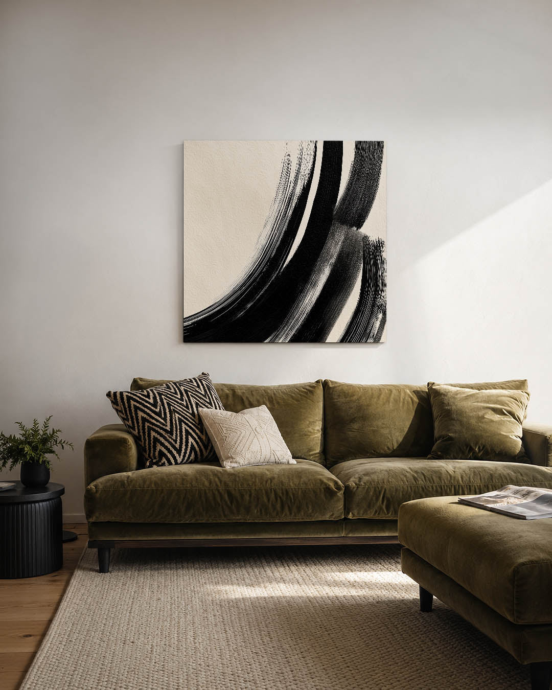 Abstracte Kunstwerk