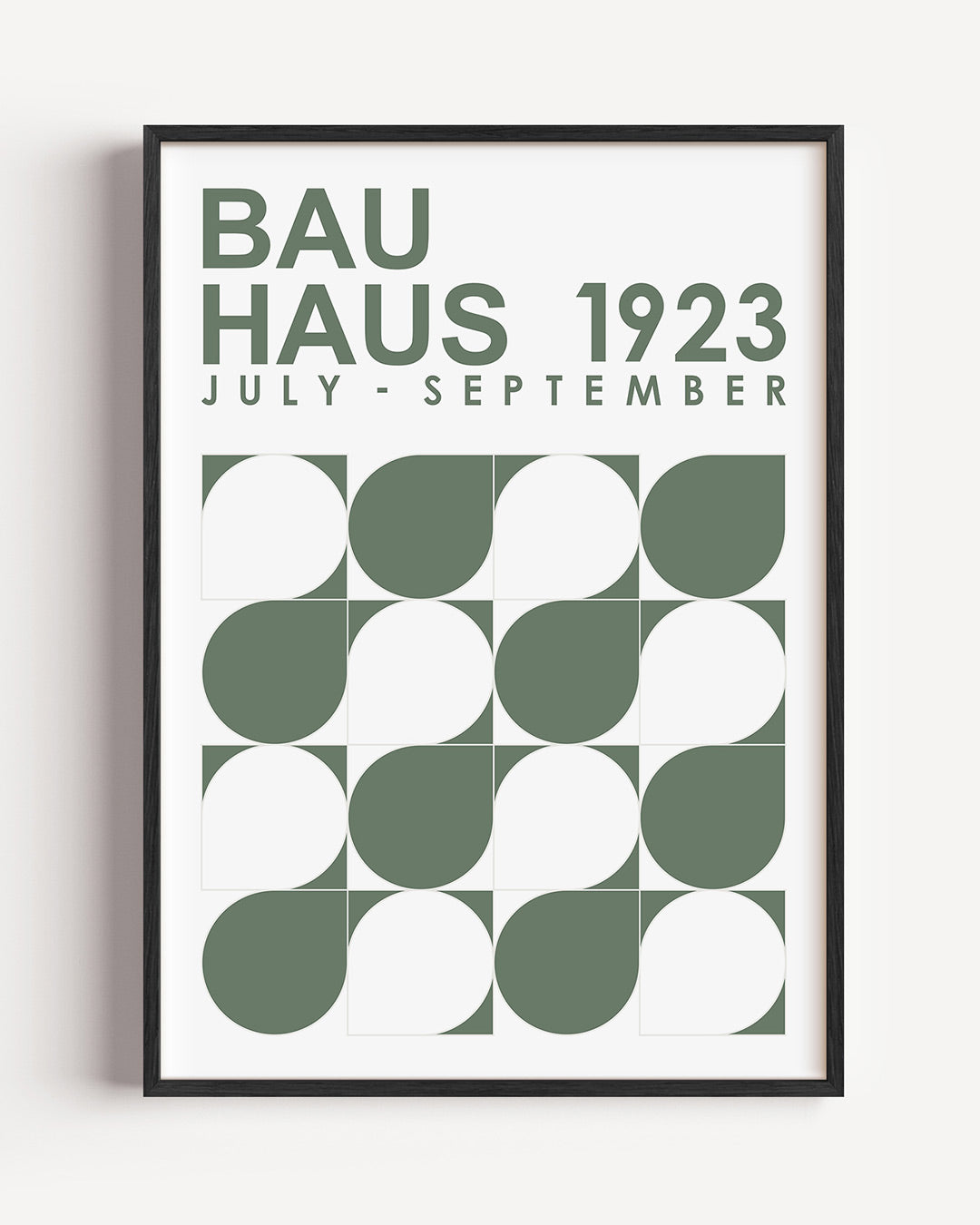Vormritme en kleur Poster