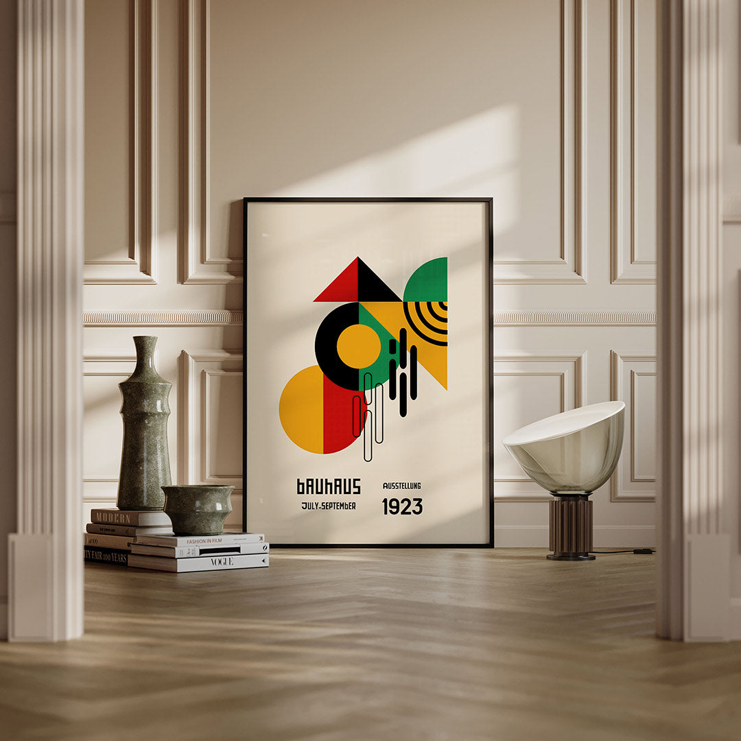 Vormen en vlakkenspel Poster