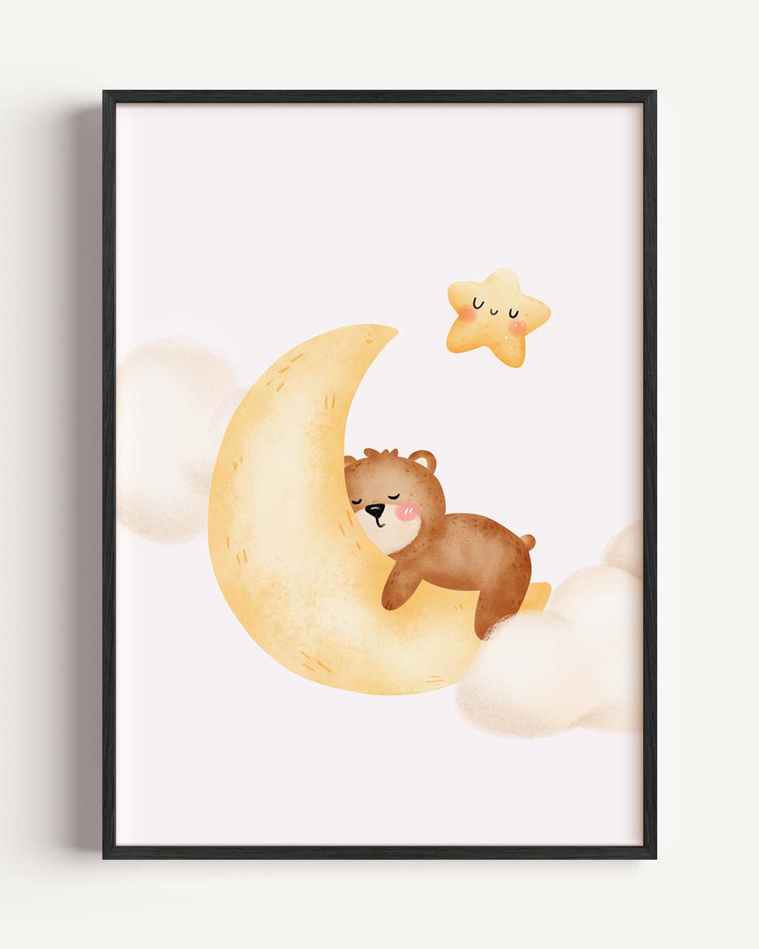 Dromerige Beren Poster-WallArtistic