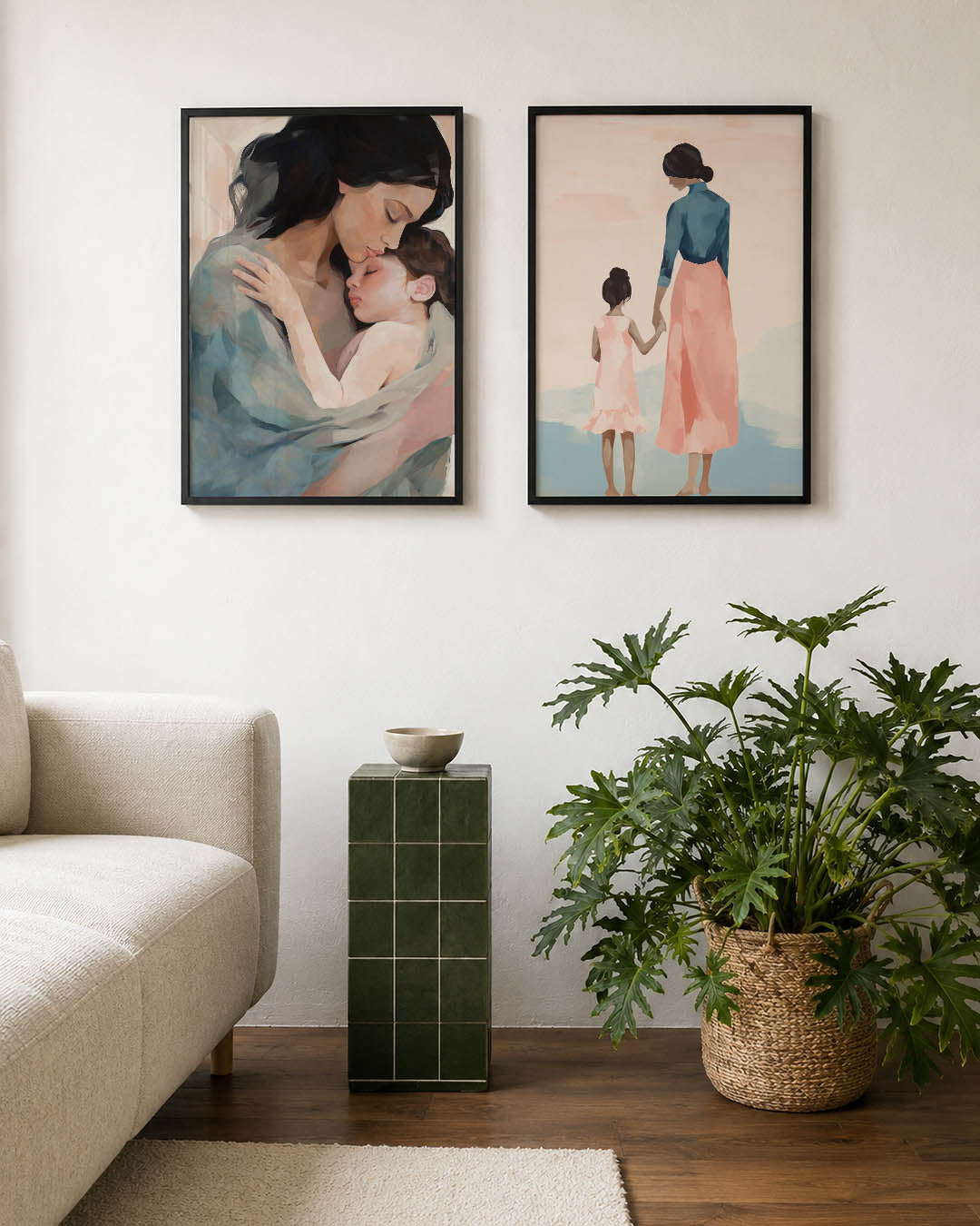 Zachte omhelzing Posterset