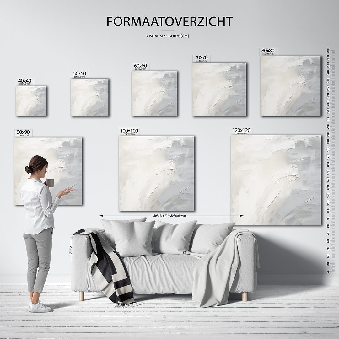 Organische vormen Kunstwerk
