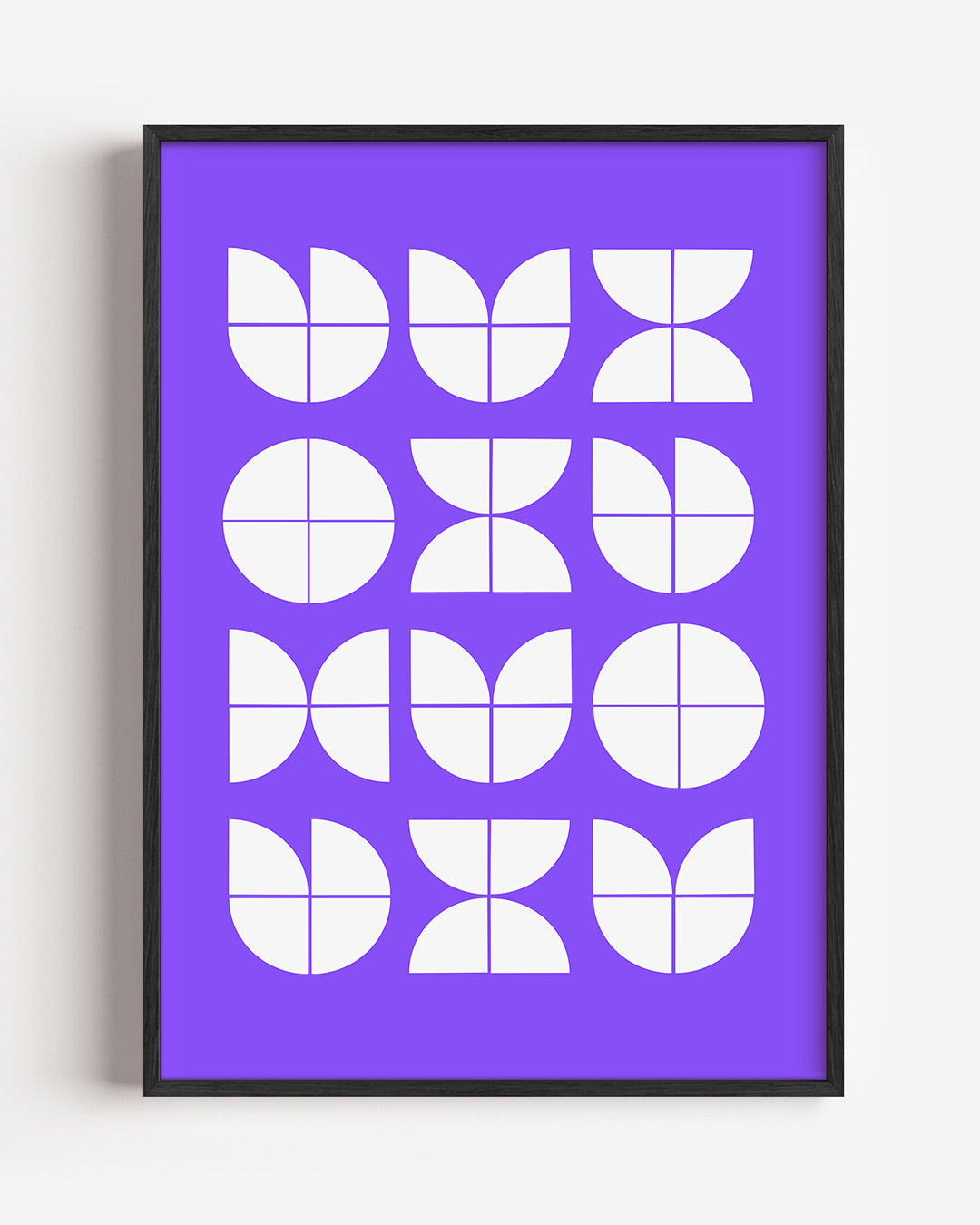Vormritme en kleur Poster