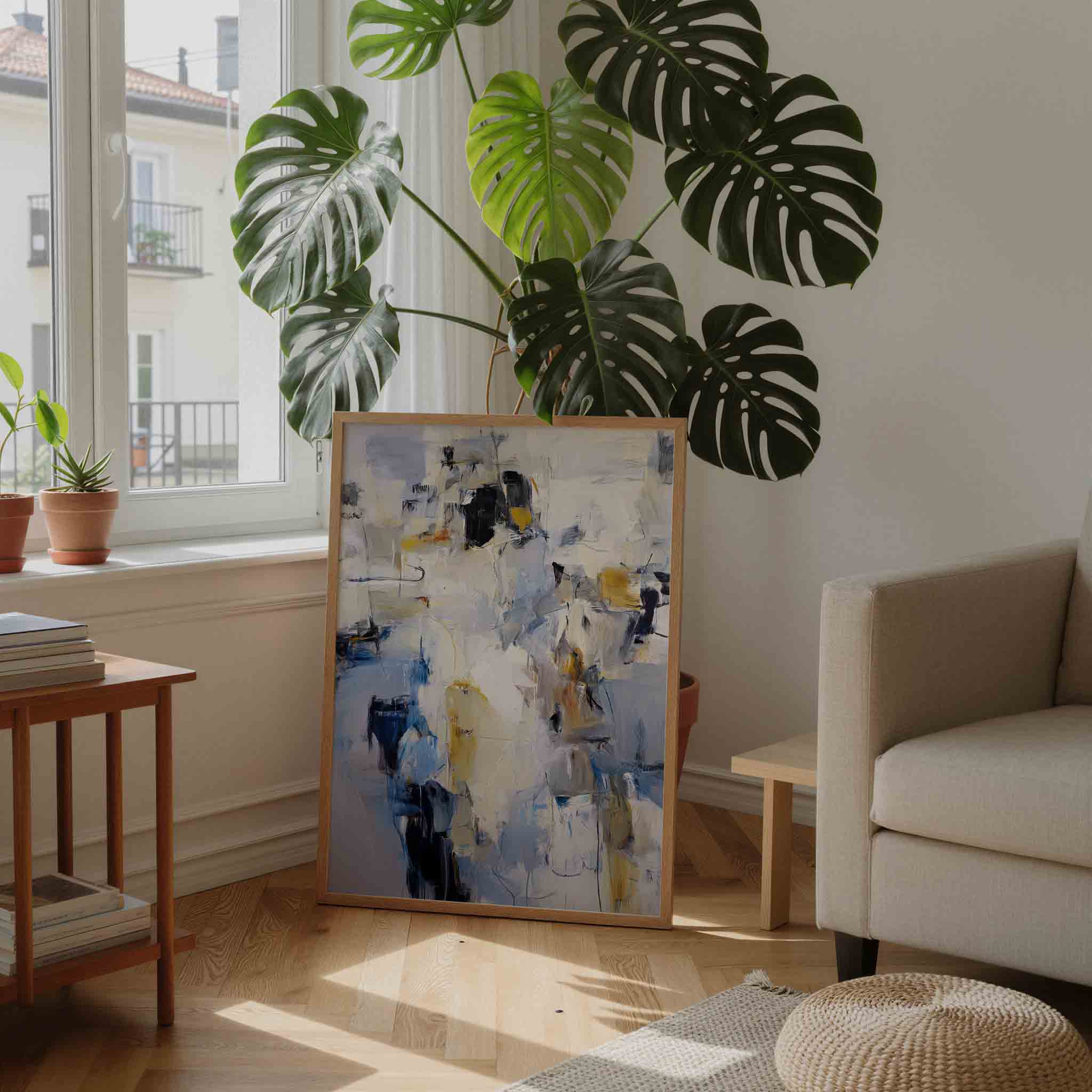 Abstracte vormen Poster