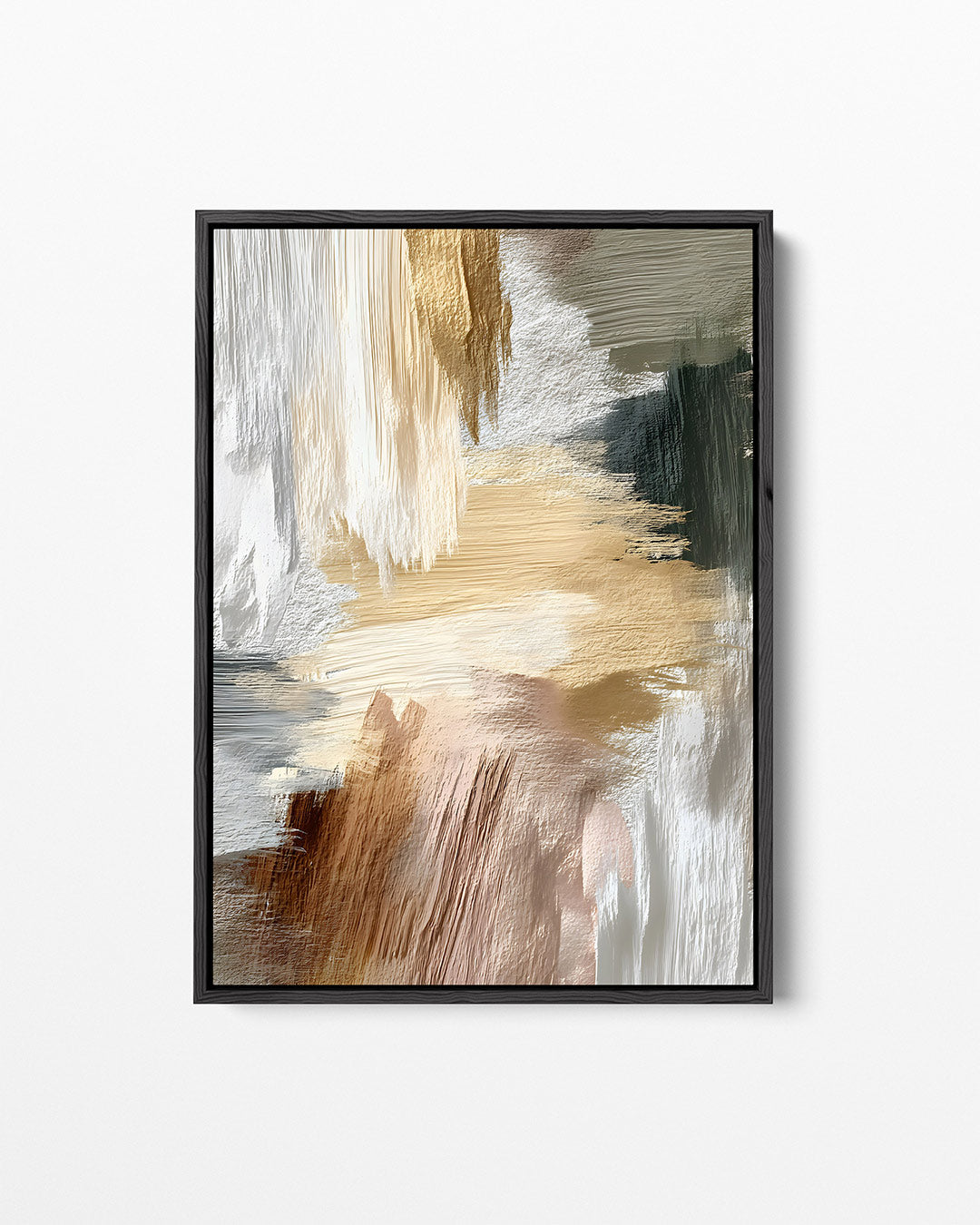 Dynamische kleurenmix Kunstwerk