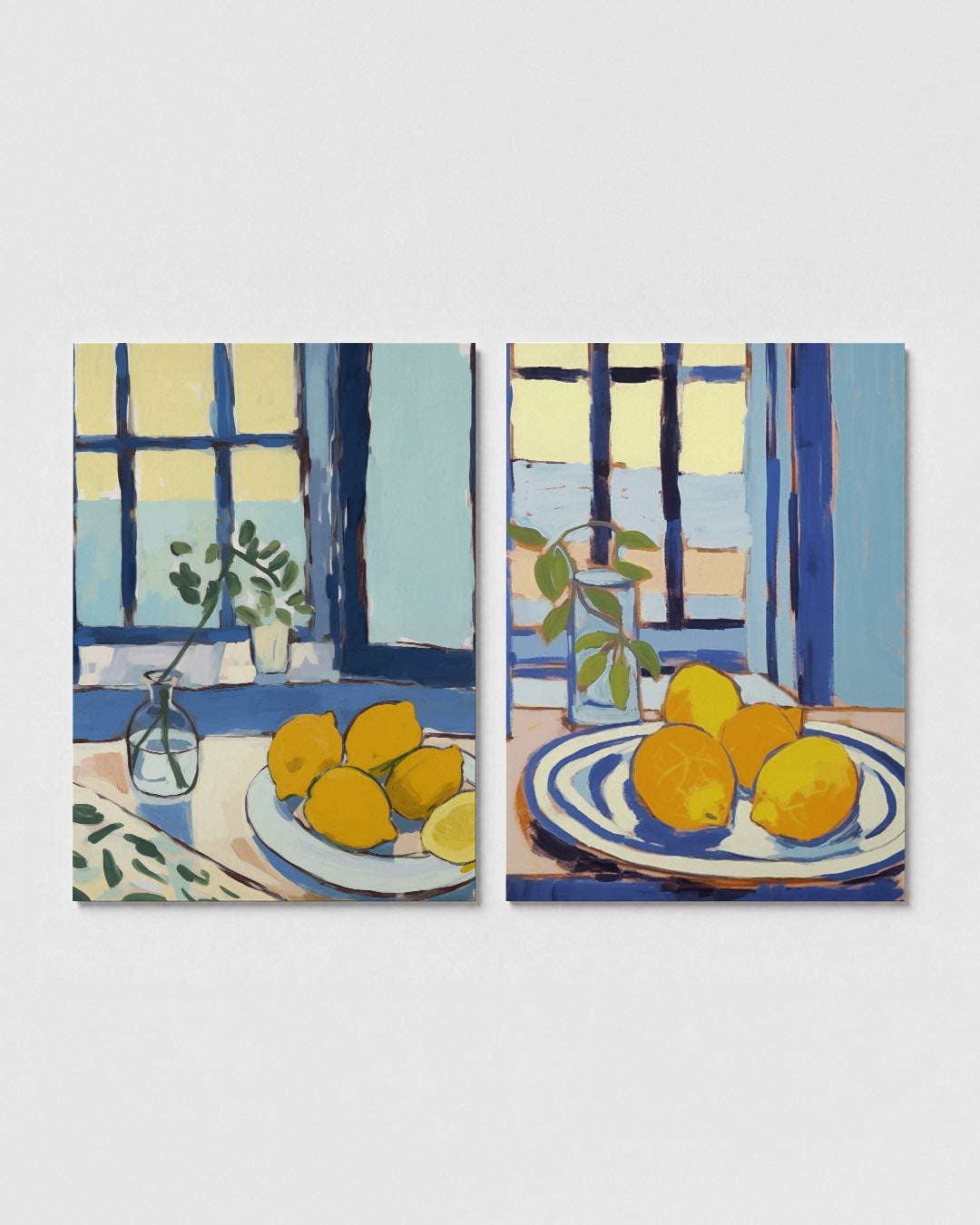Citroenvenster Posterset