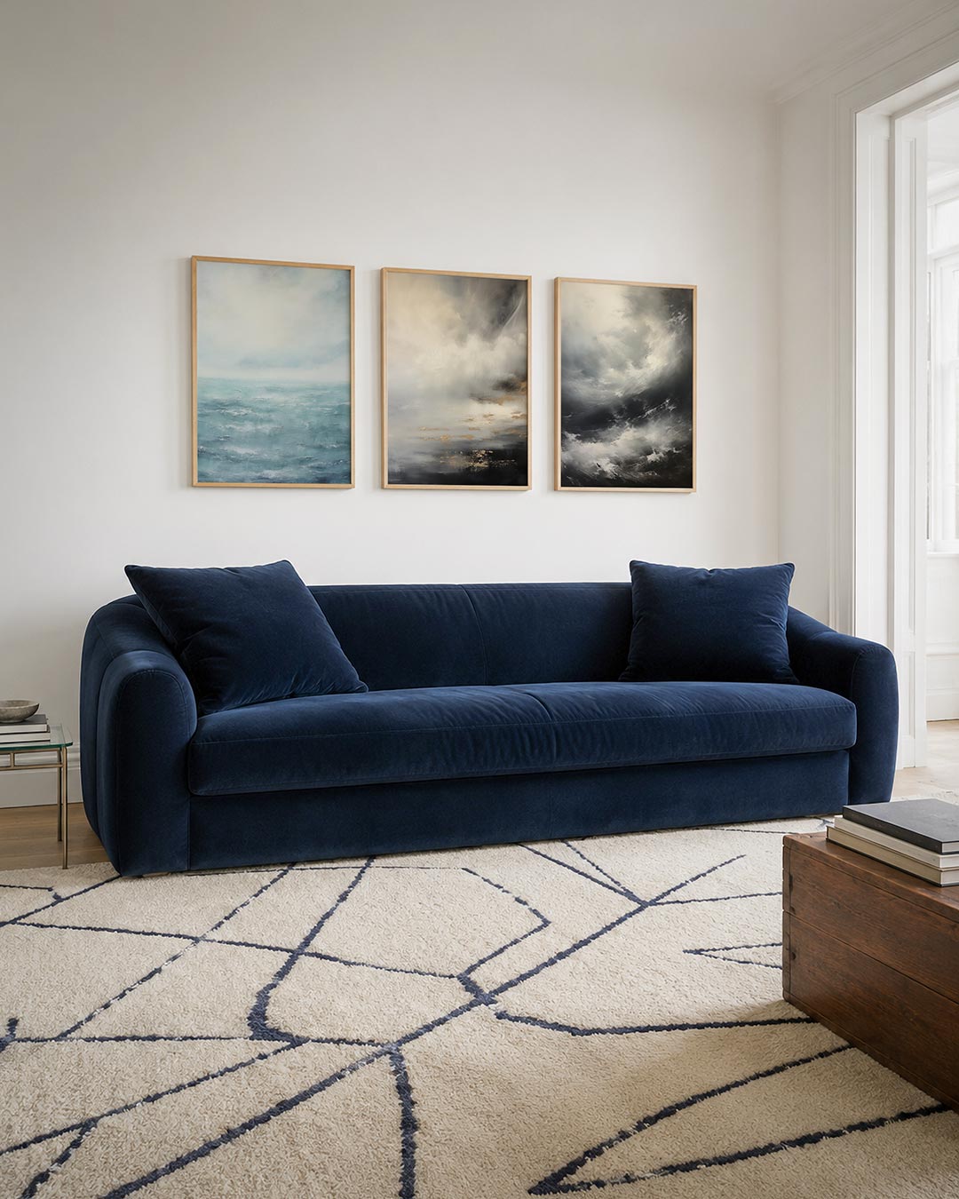 Zee en lucht Posterset