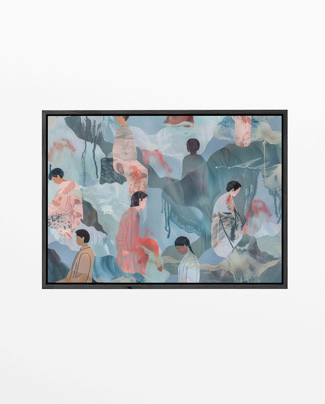 Dromerige figuren Kunstwerk